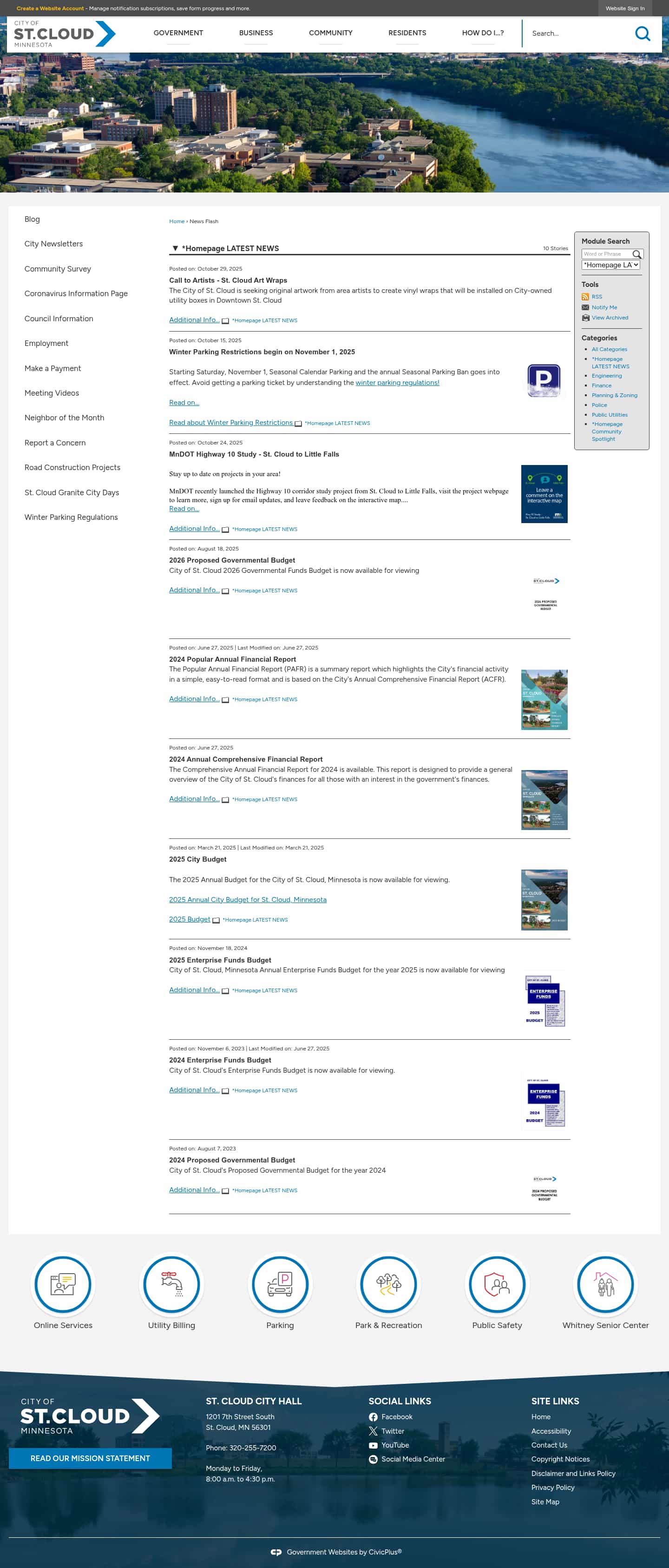 Latest website image capture