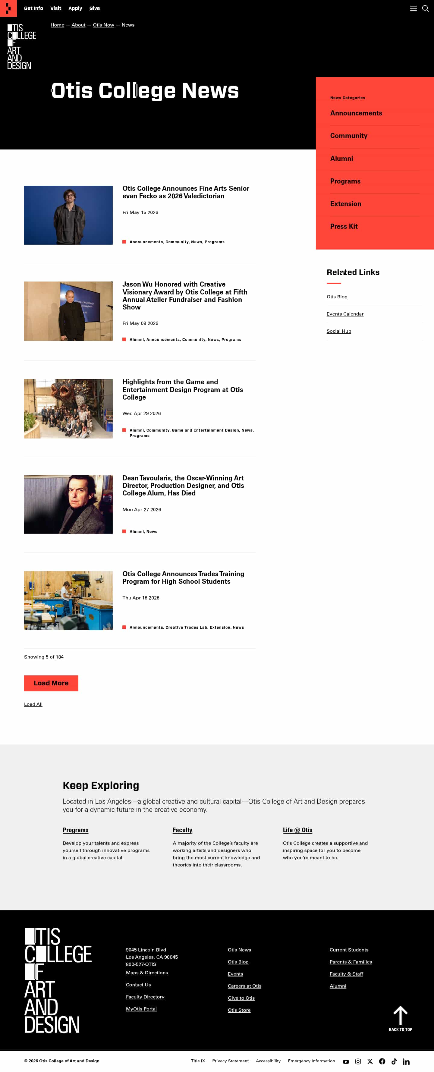 Latest website image capture