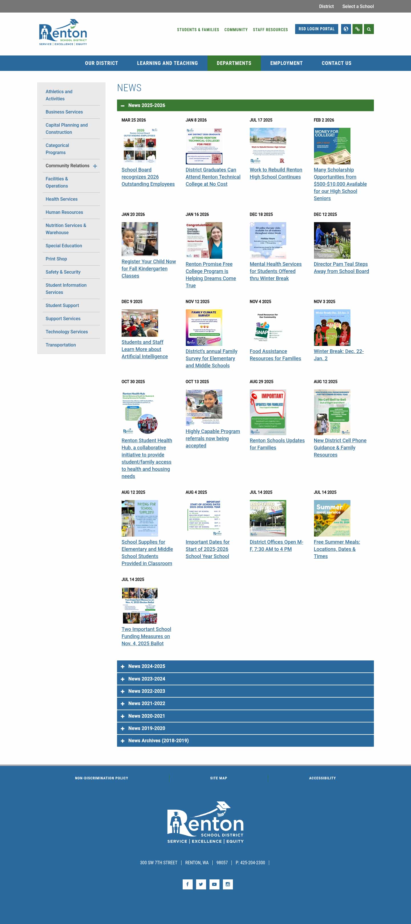 Latest website image capture