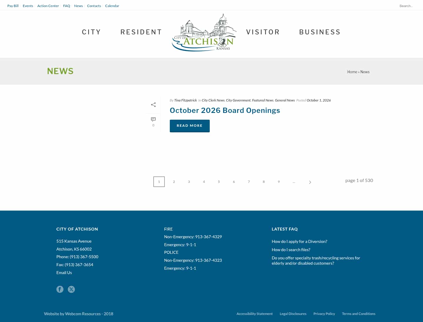 Latest website image capture