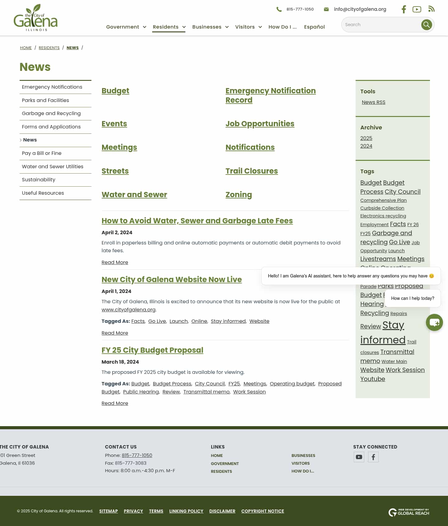 Latest website image capture