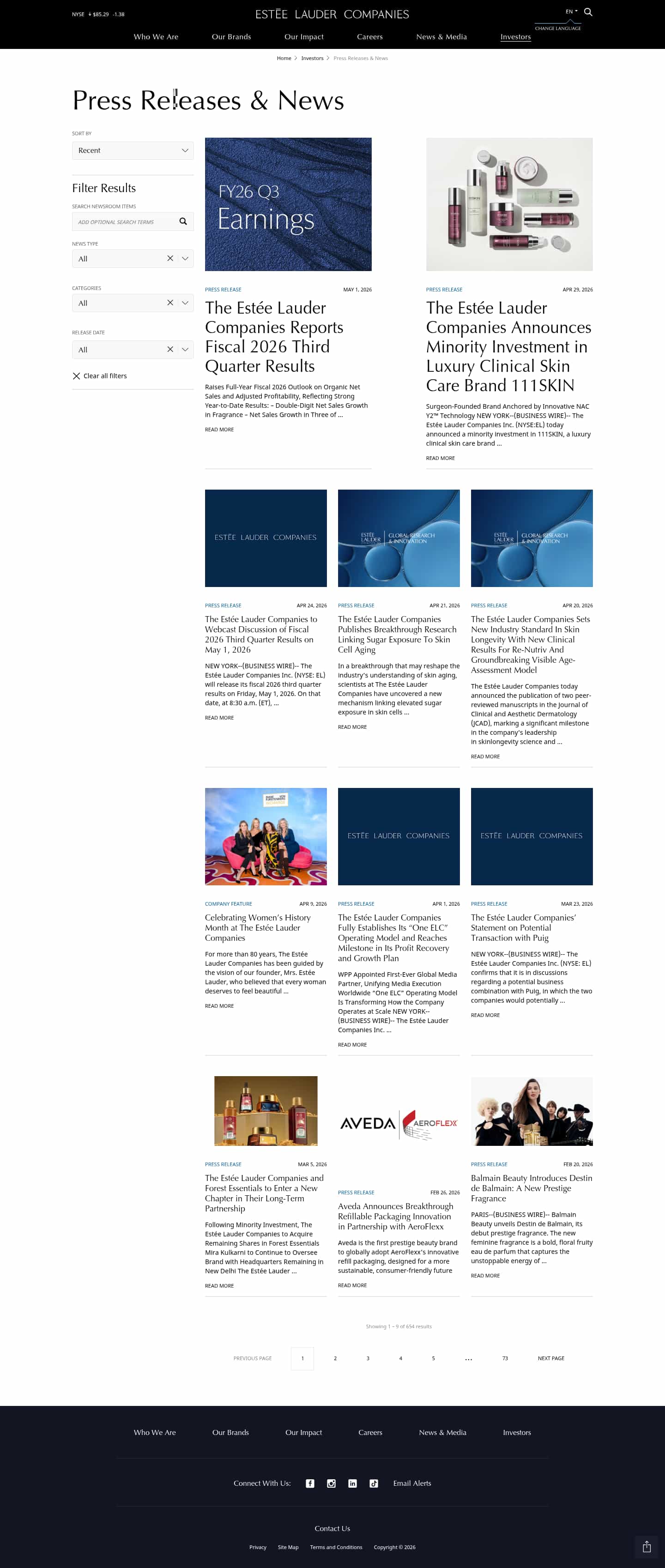 Latest website image capture