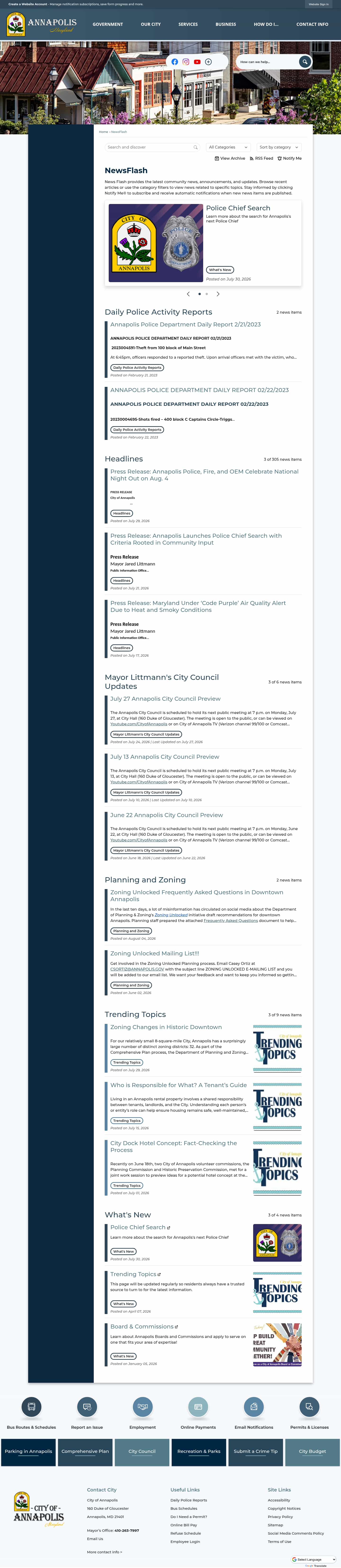 Latest website image capture