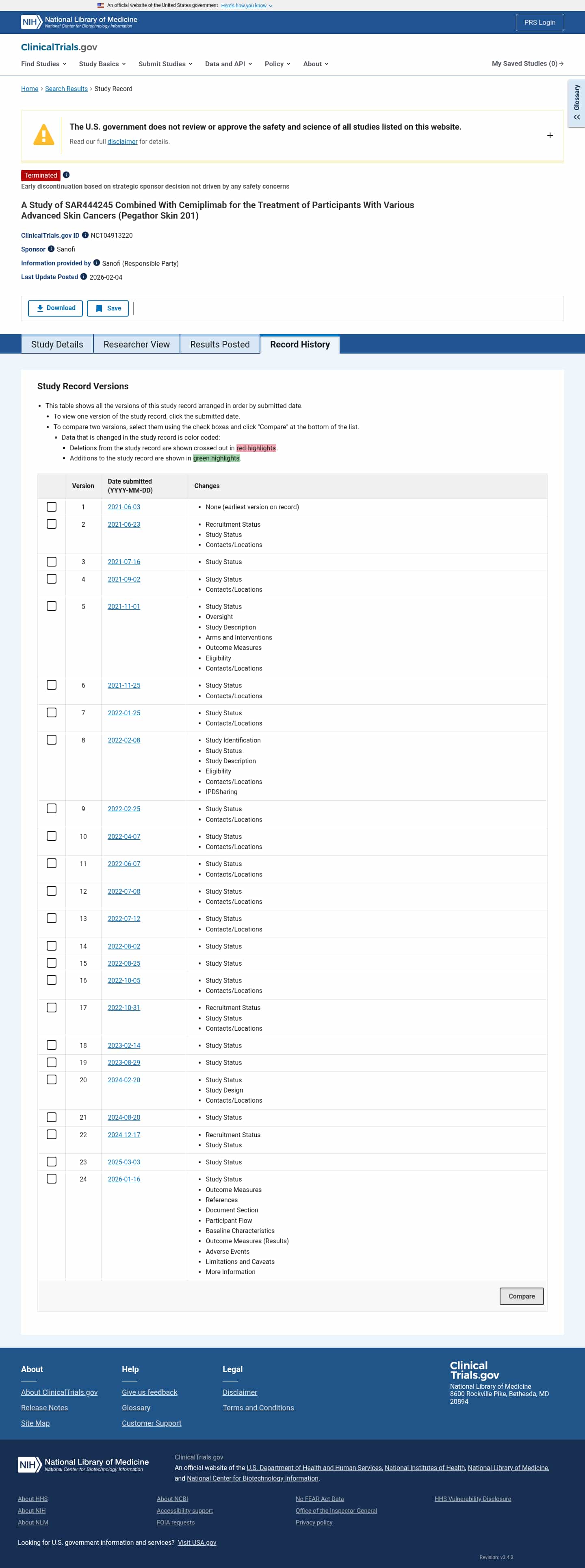 Latest website image capture
