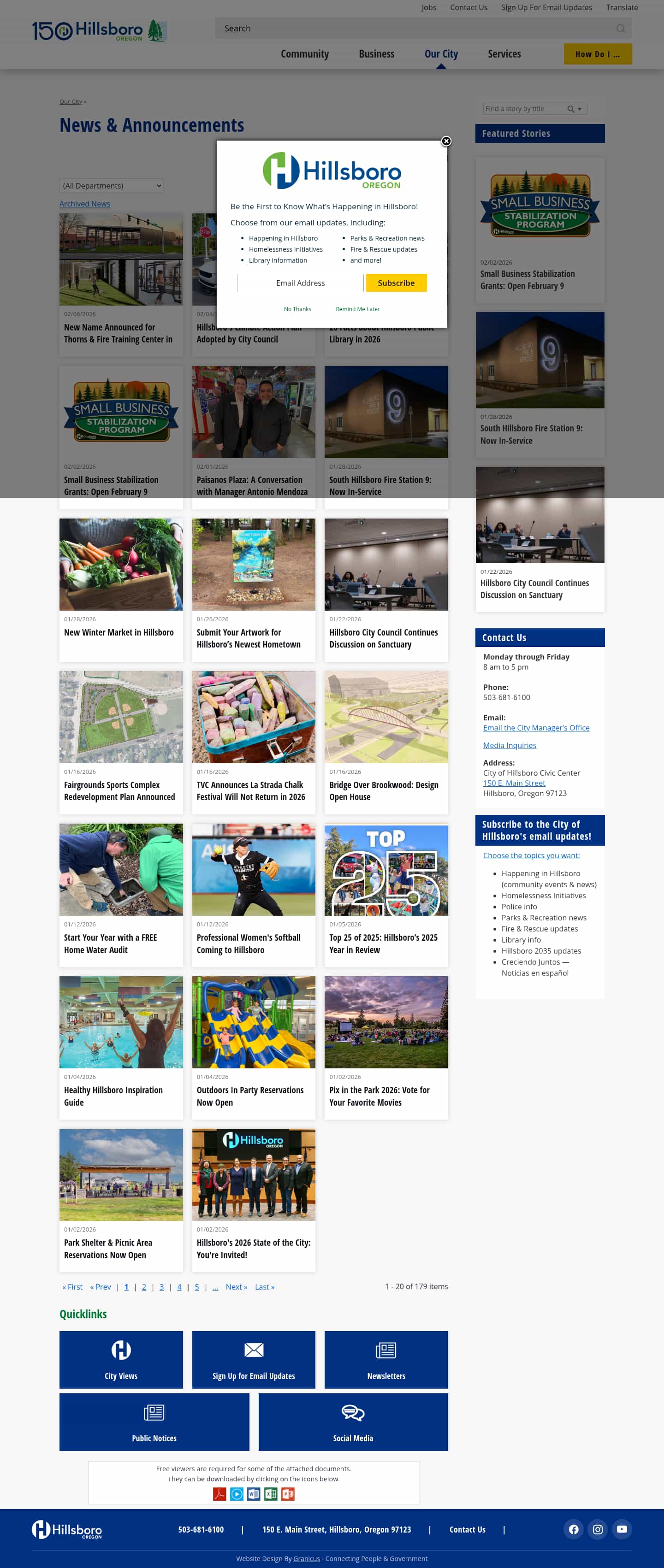 Latest website image capture