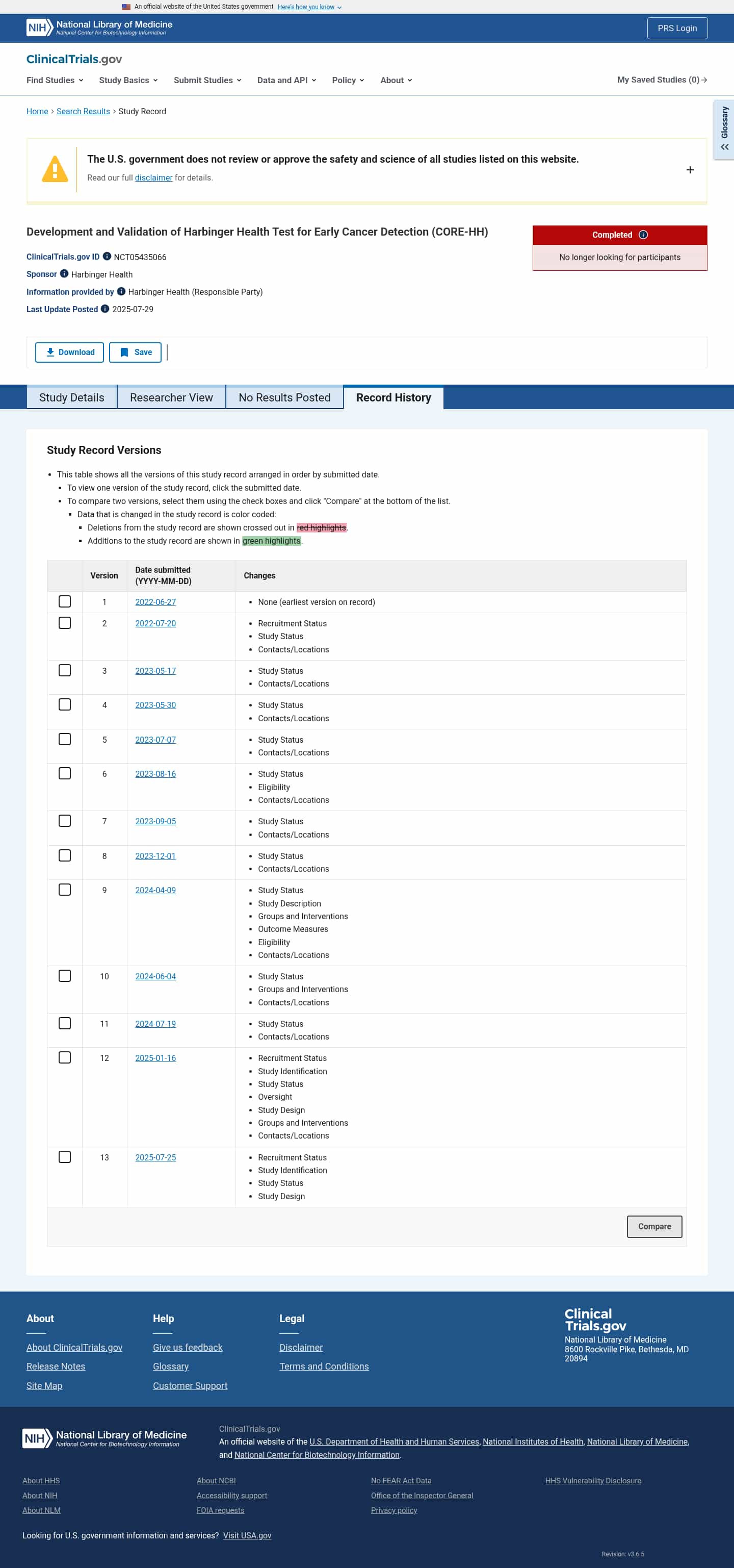 Latest website image capture