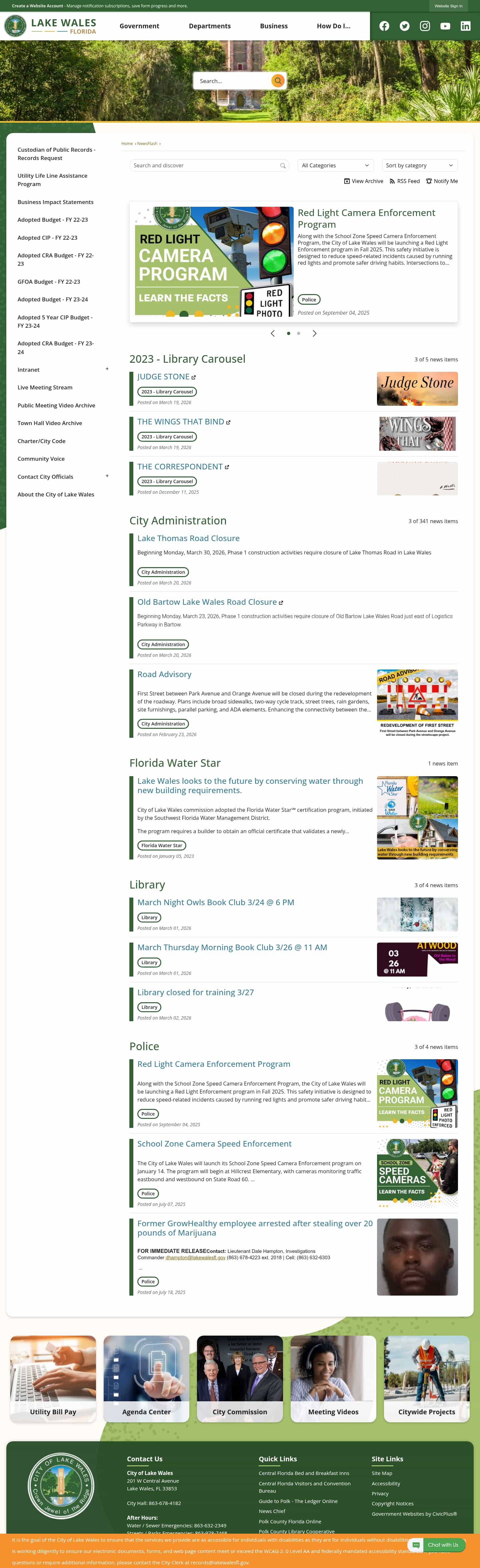 Latest website image capture