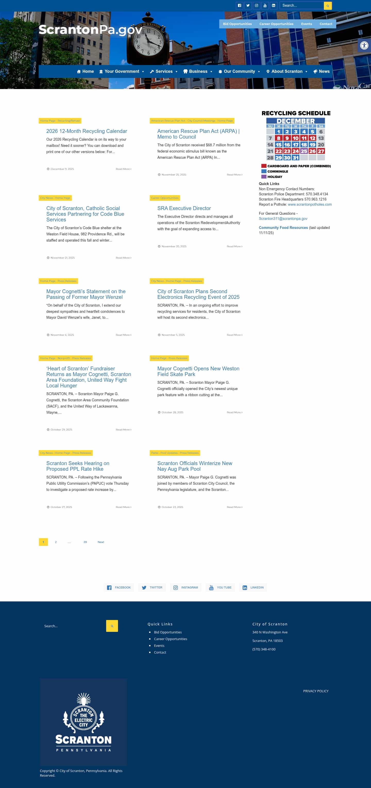 Latest website image capture