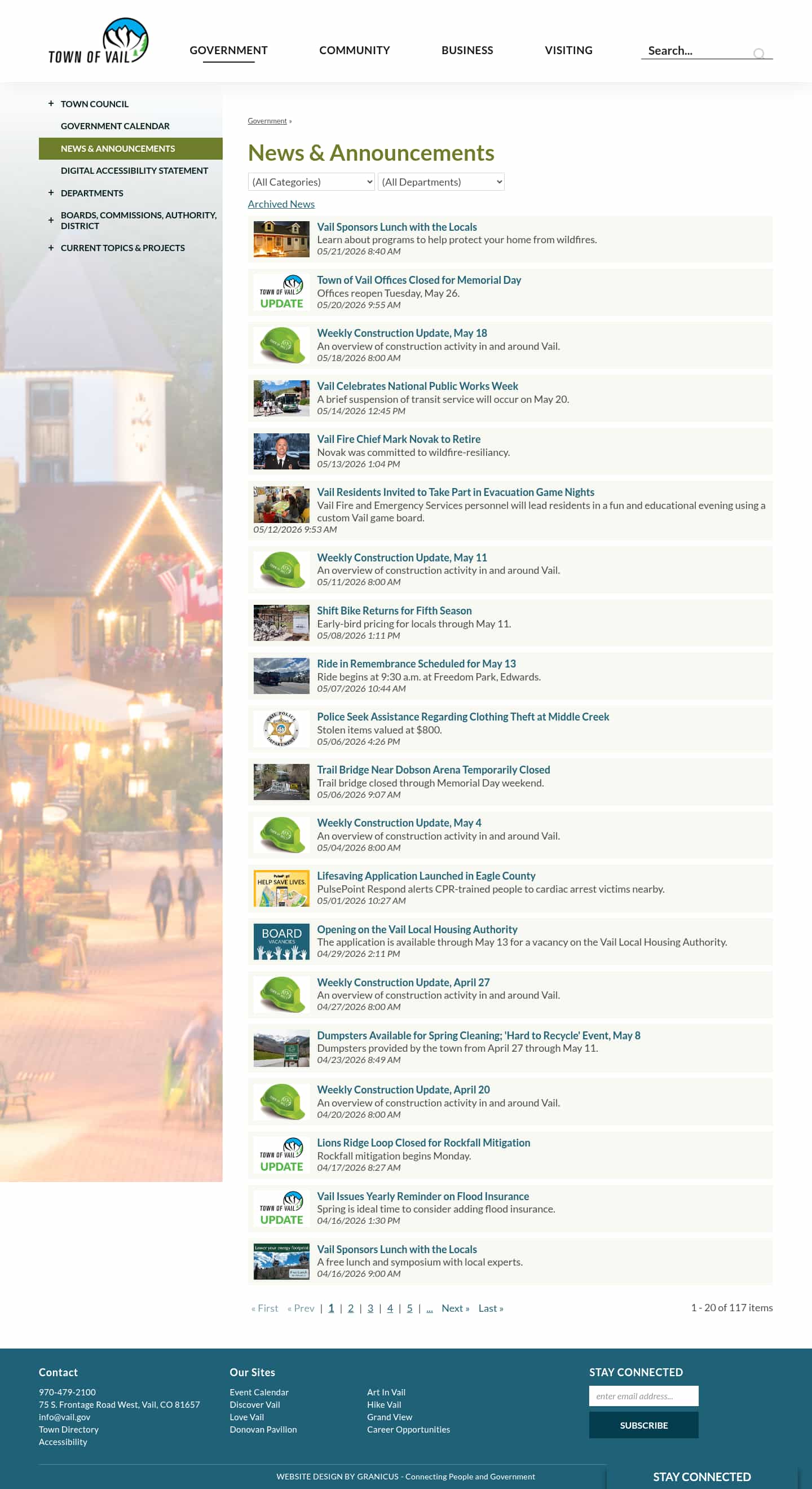 Latest website image capture