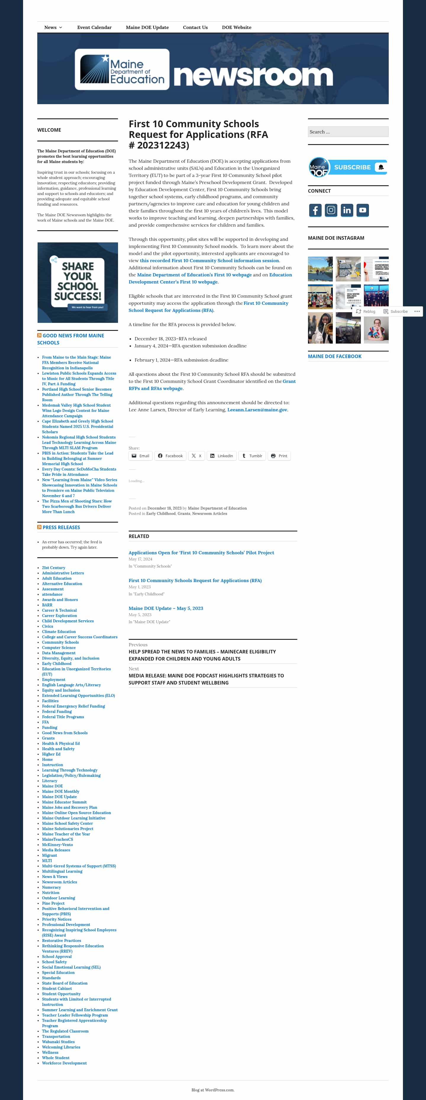 Latest website image capture