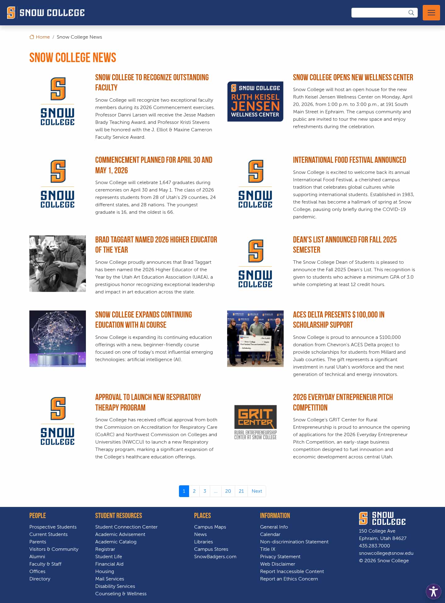 Latest website image capture