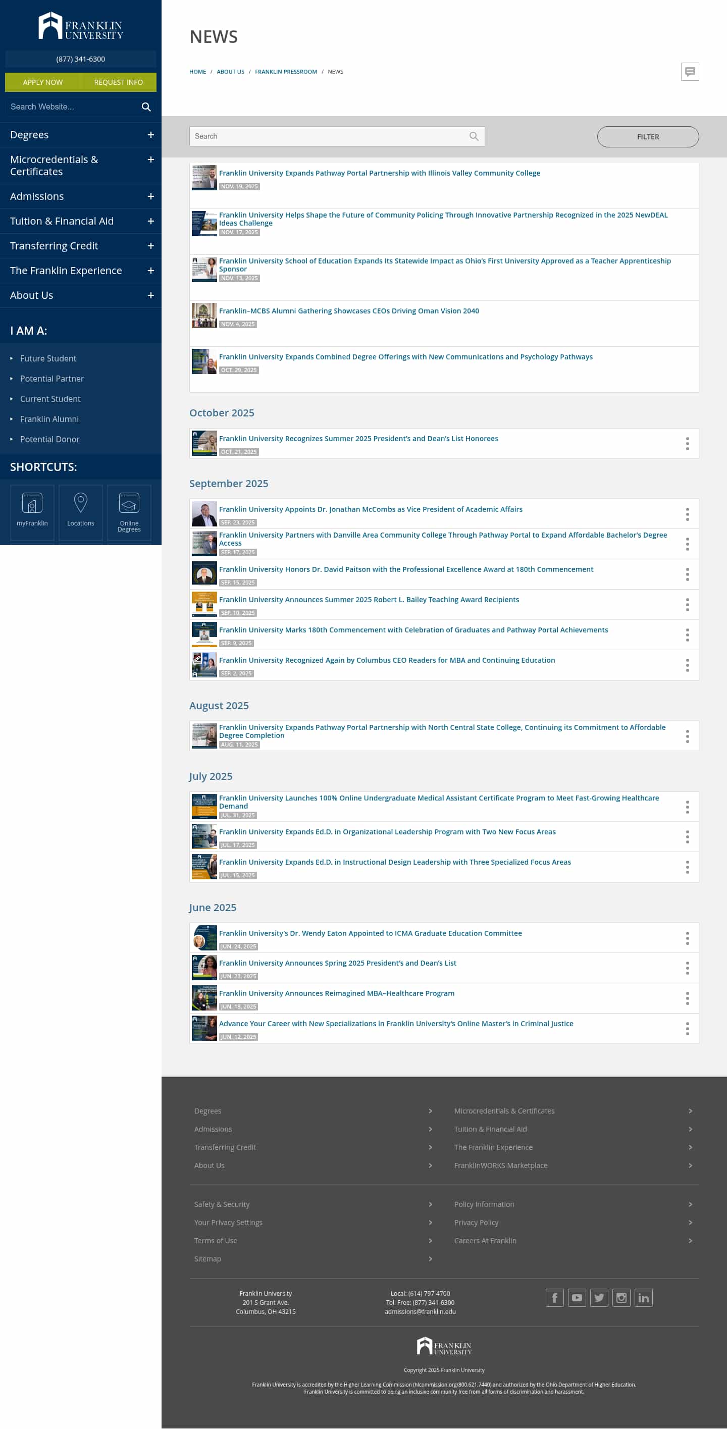 Latest website image capture