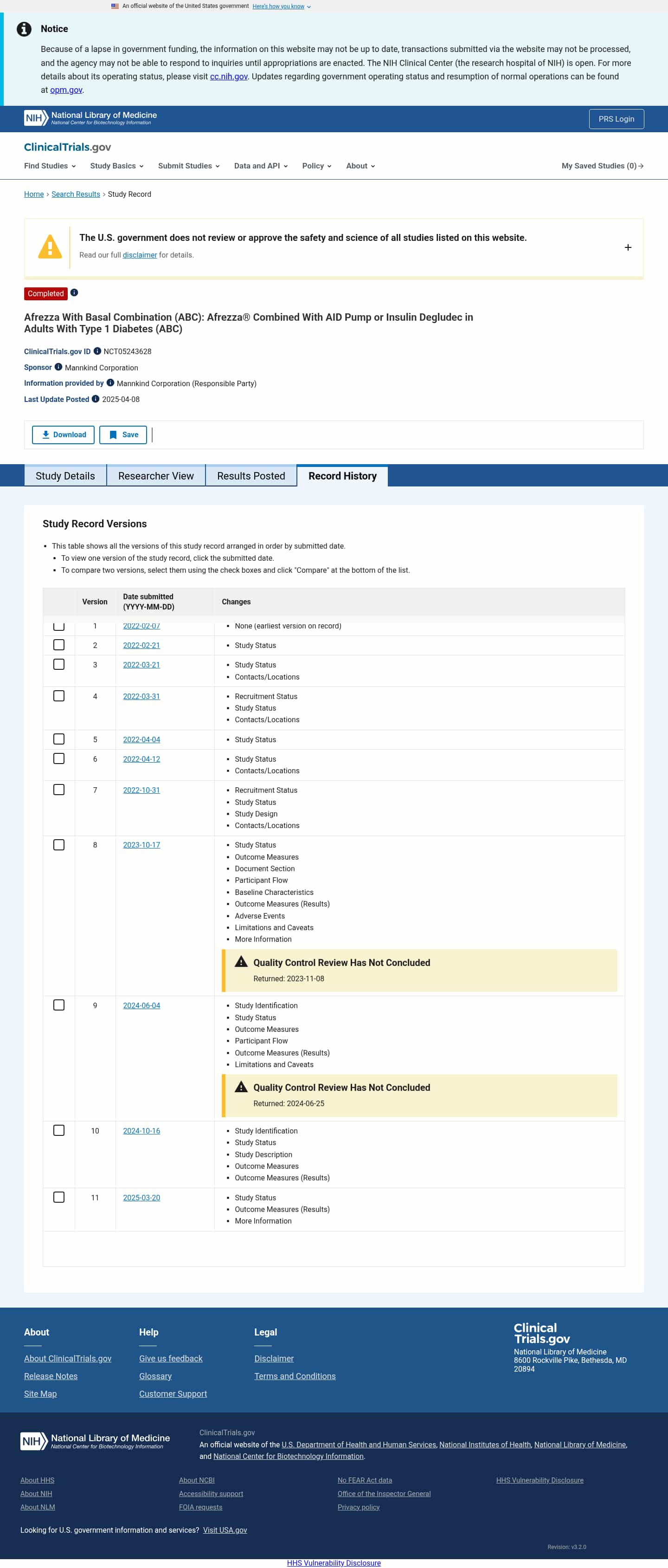 Latest website image capture