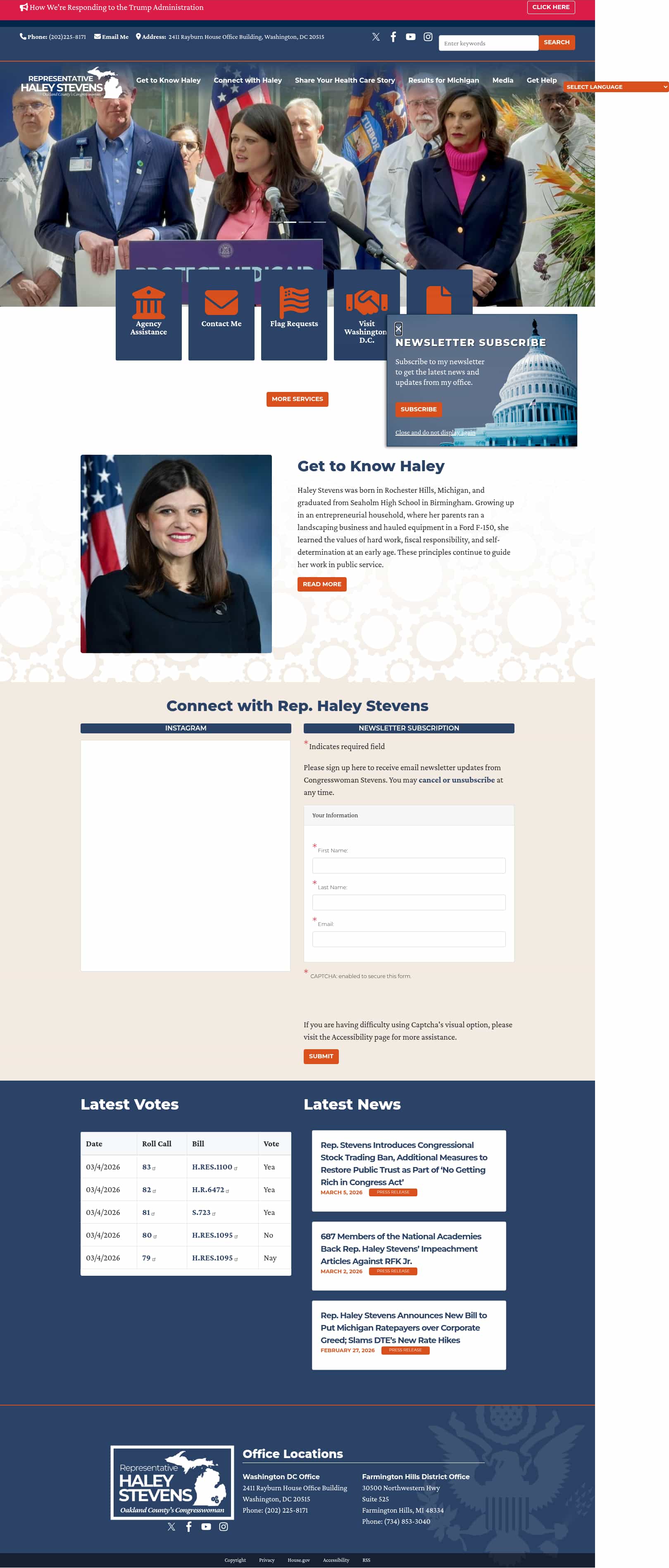 Latest website image capture