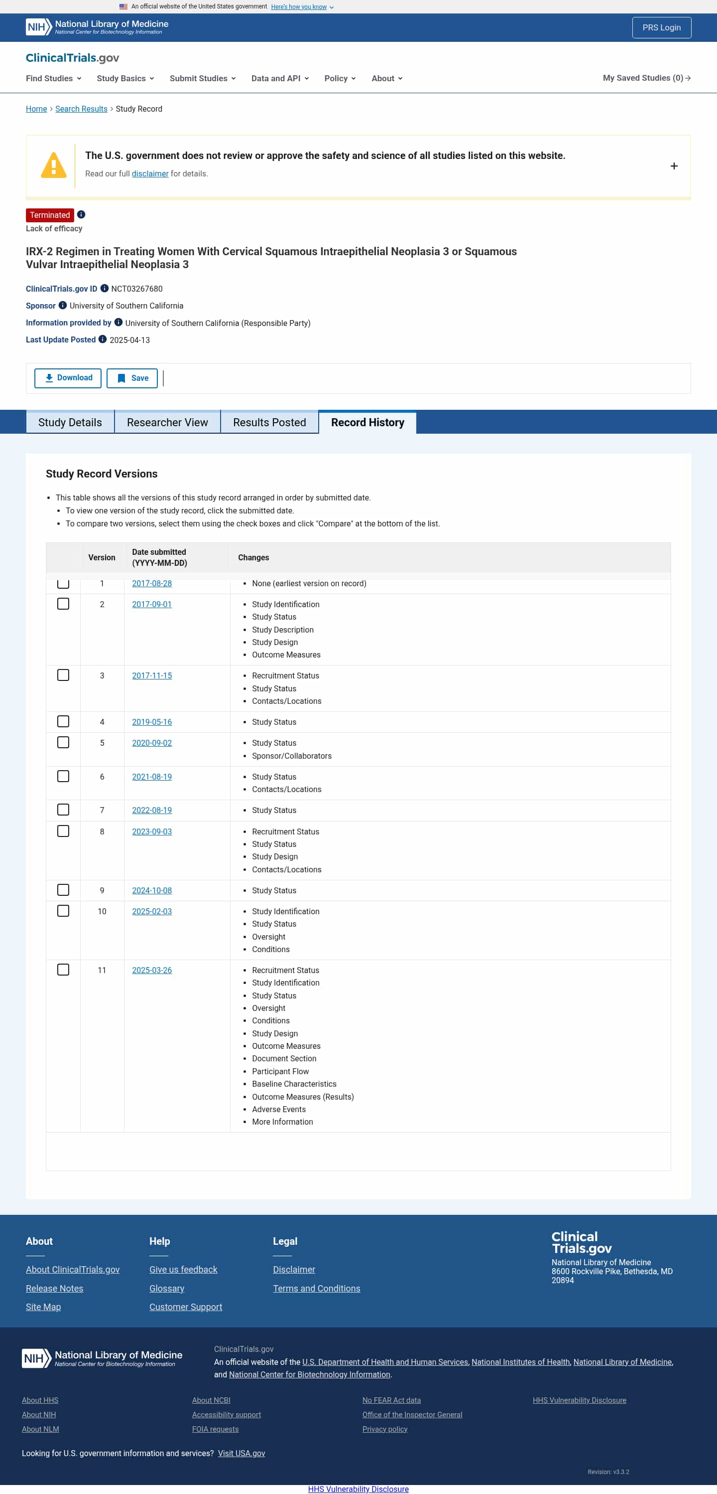 Latest website image capture
