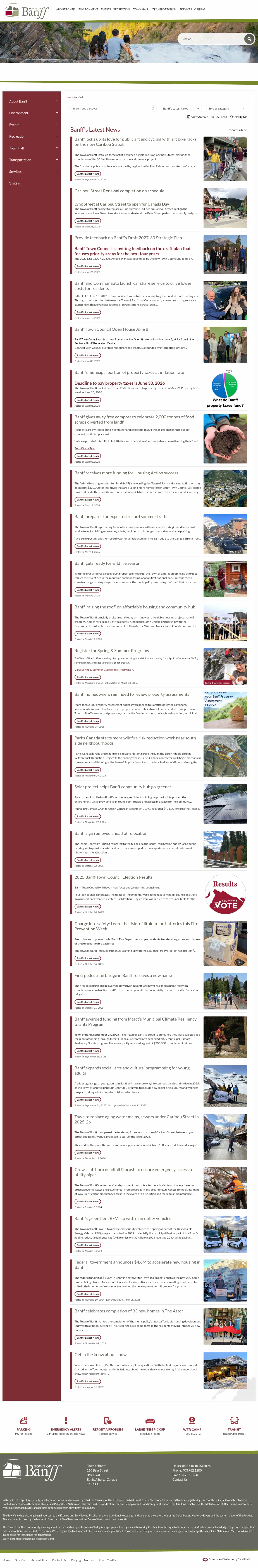 Latest website image capture