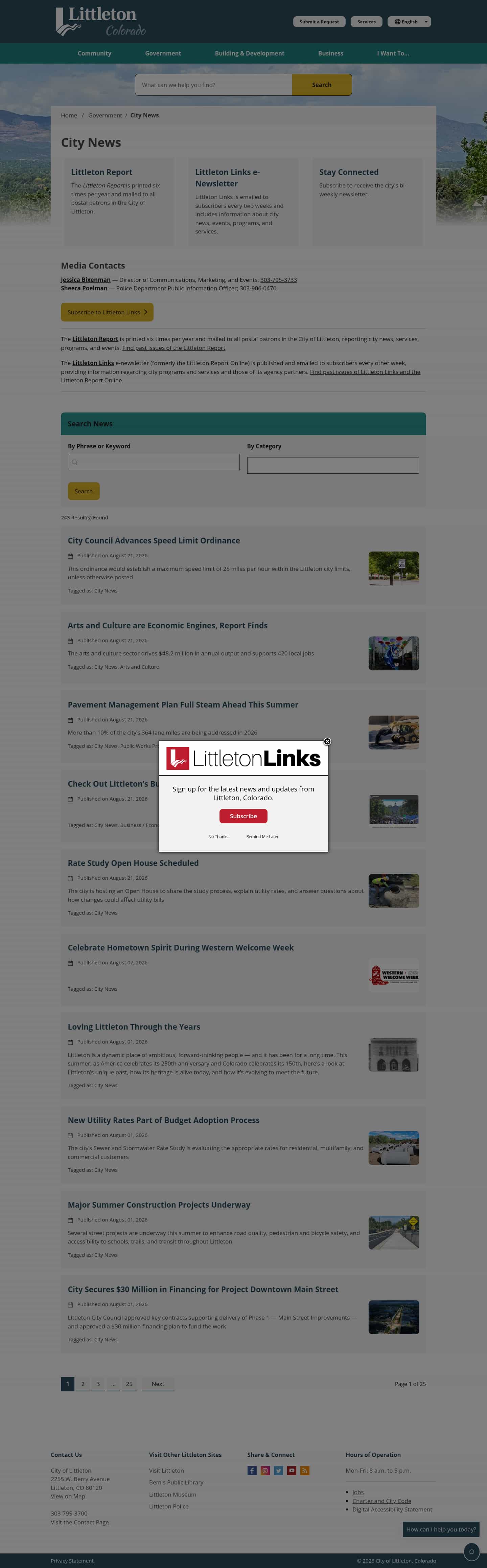 Latest website image capture