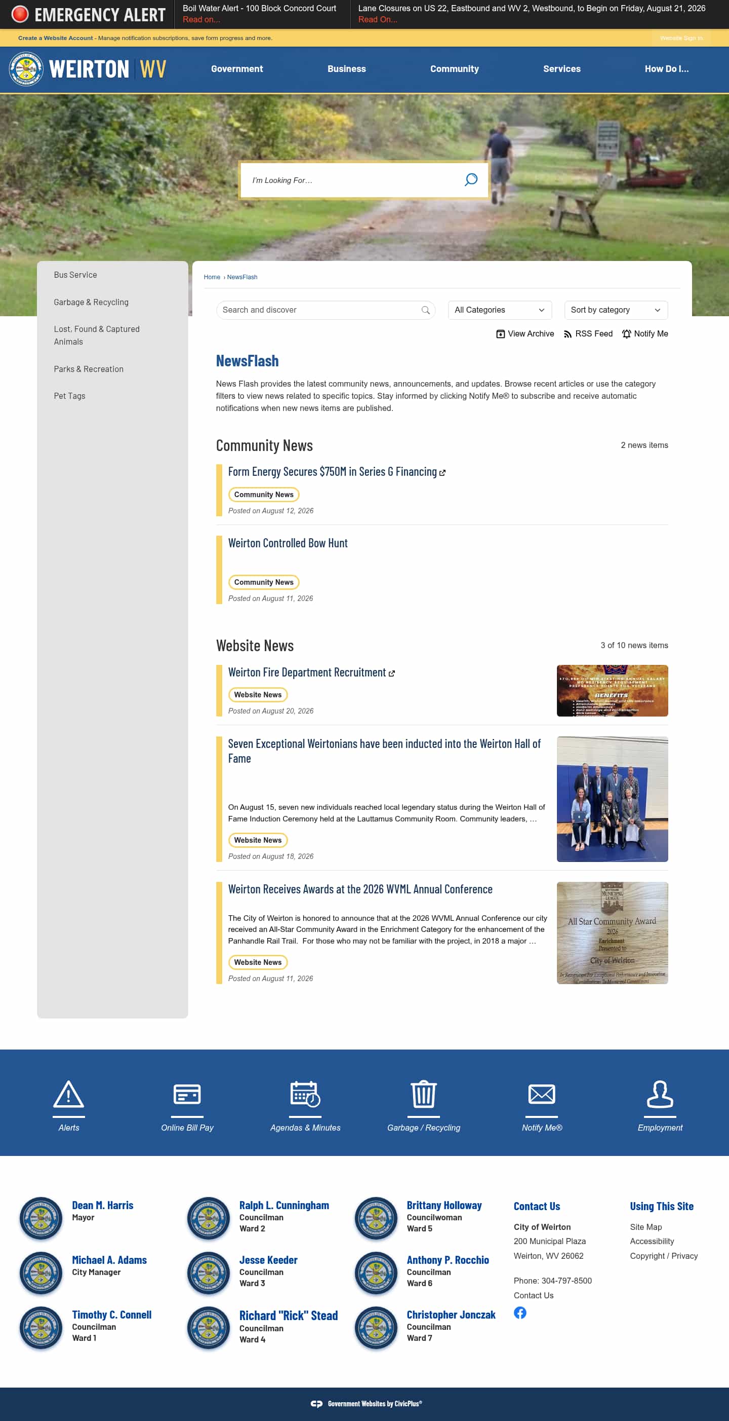 Latest website image capture