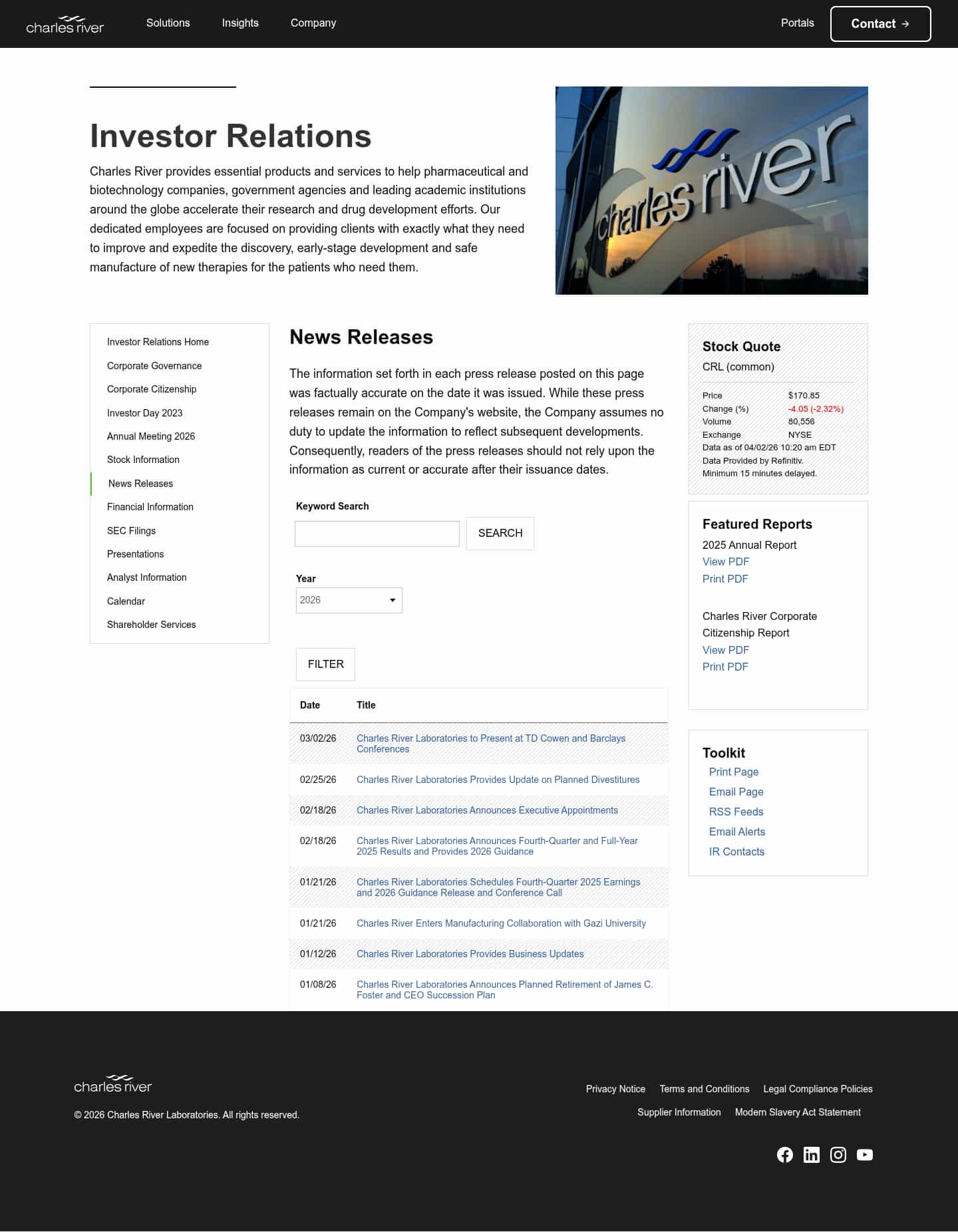 Latest website image capture