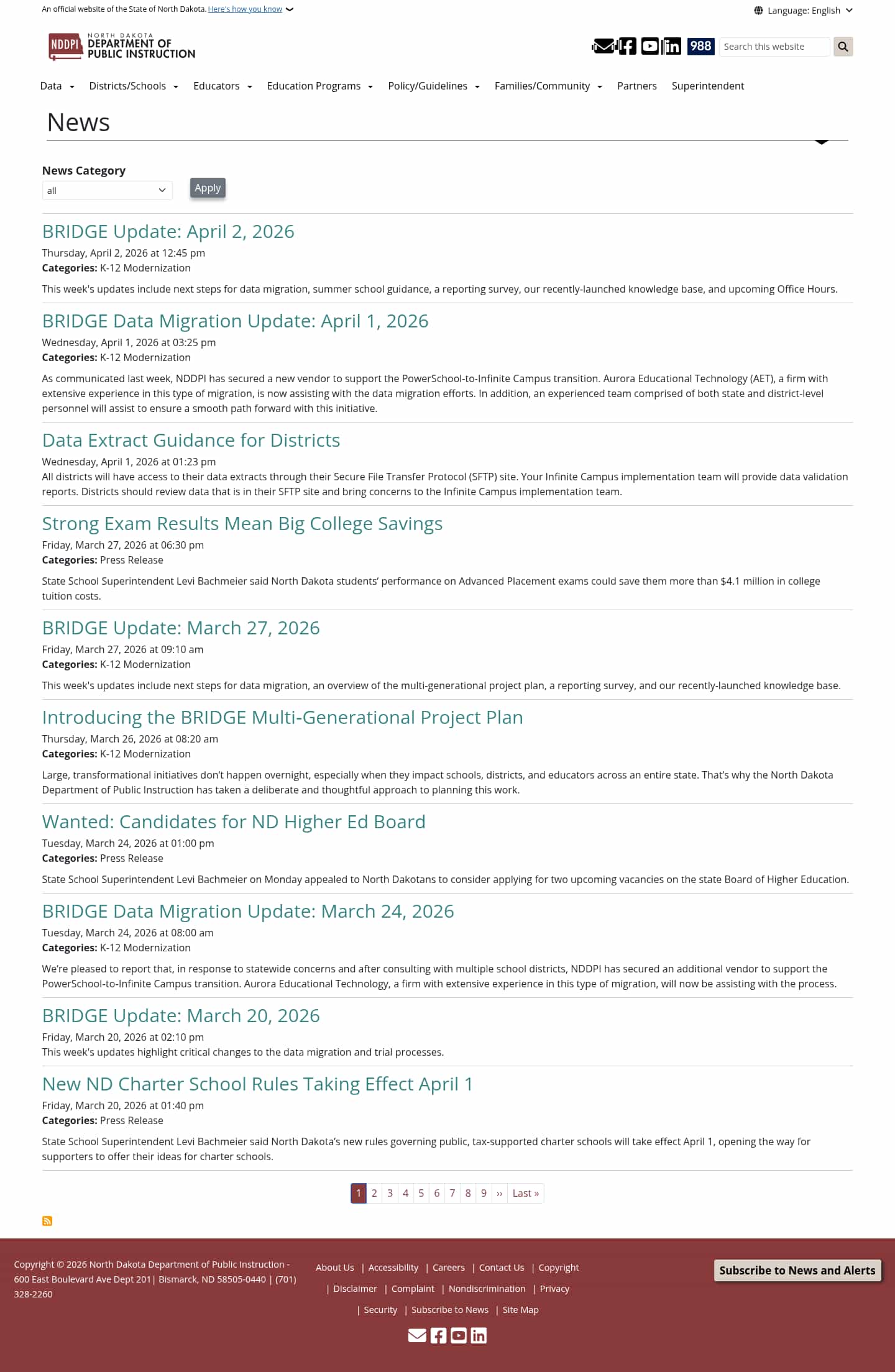 Latest website image capture