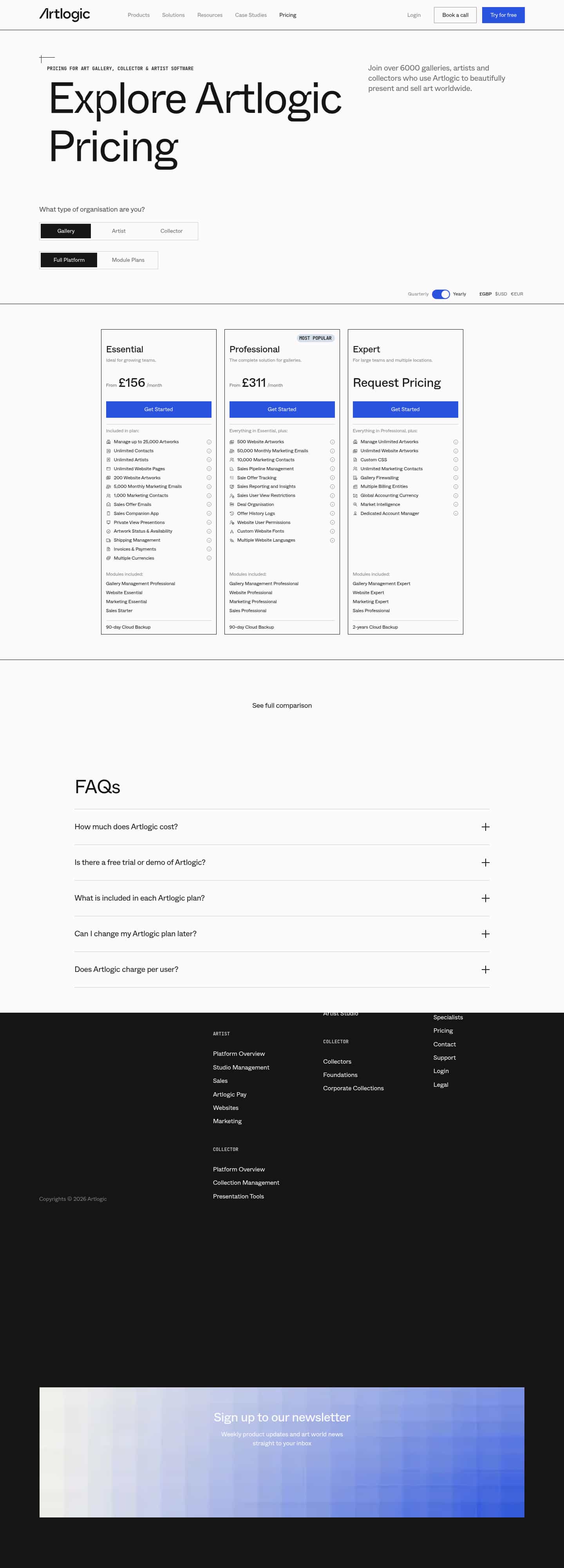 Latest website image capture
