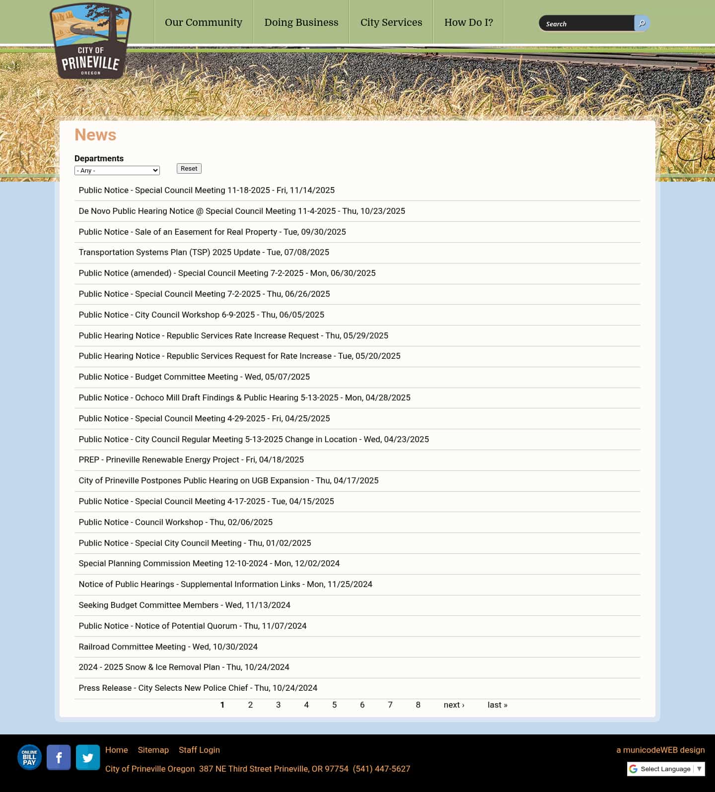 Latest website image capture