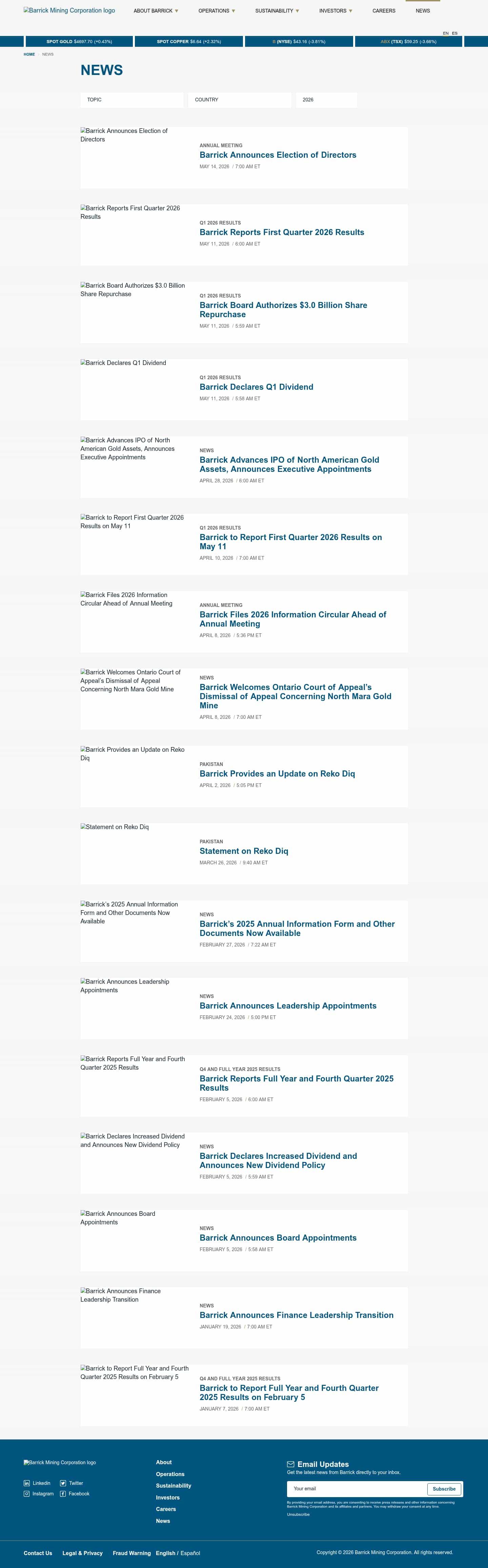 Latest website image capture