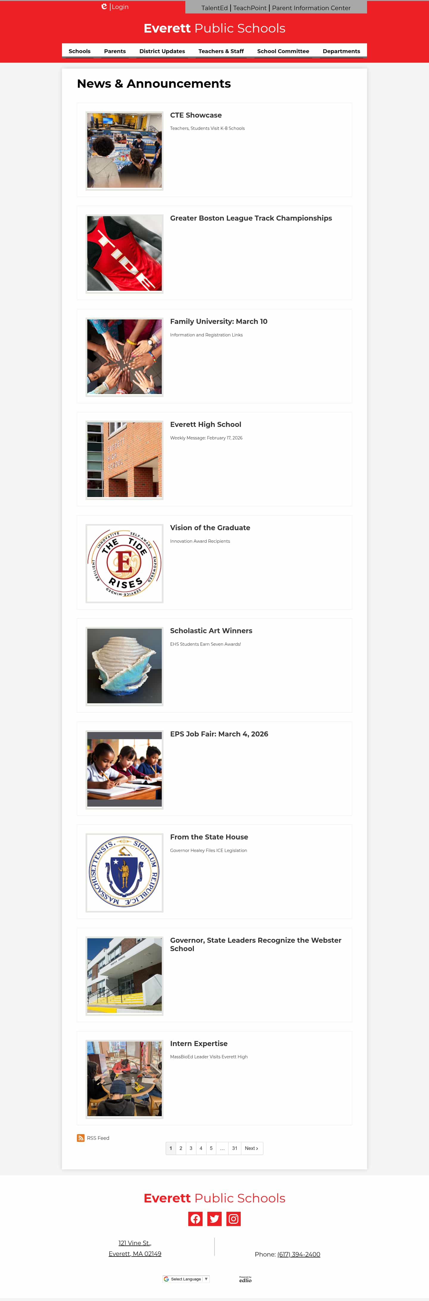 Latest website image capture