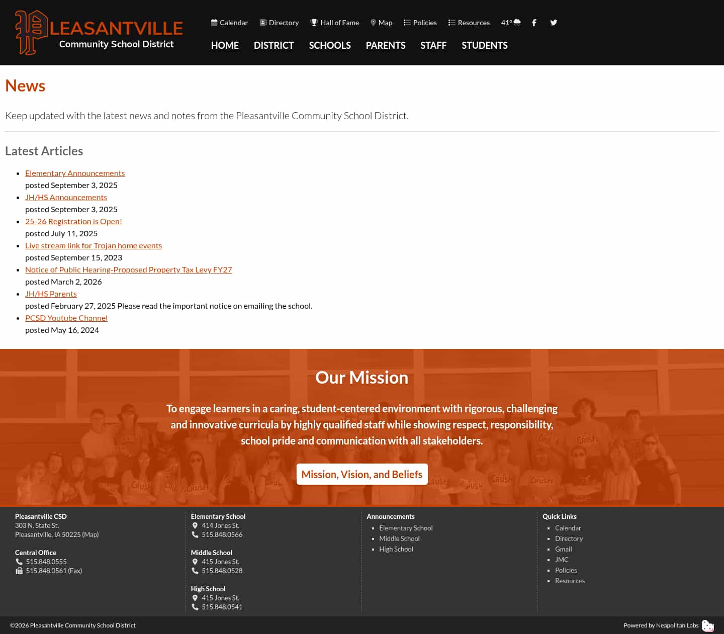 Latest website image capture