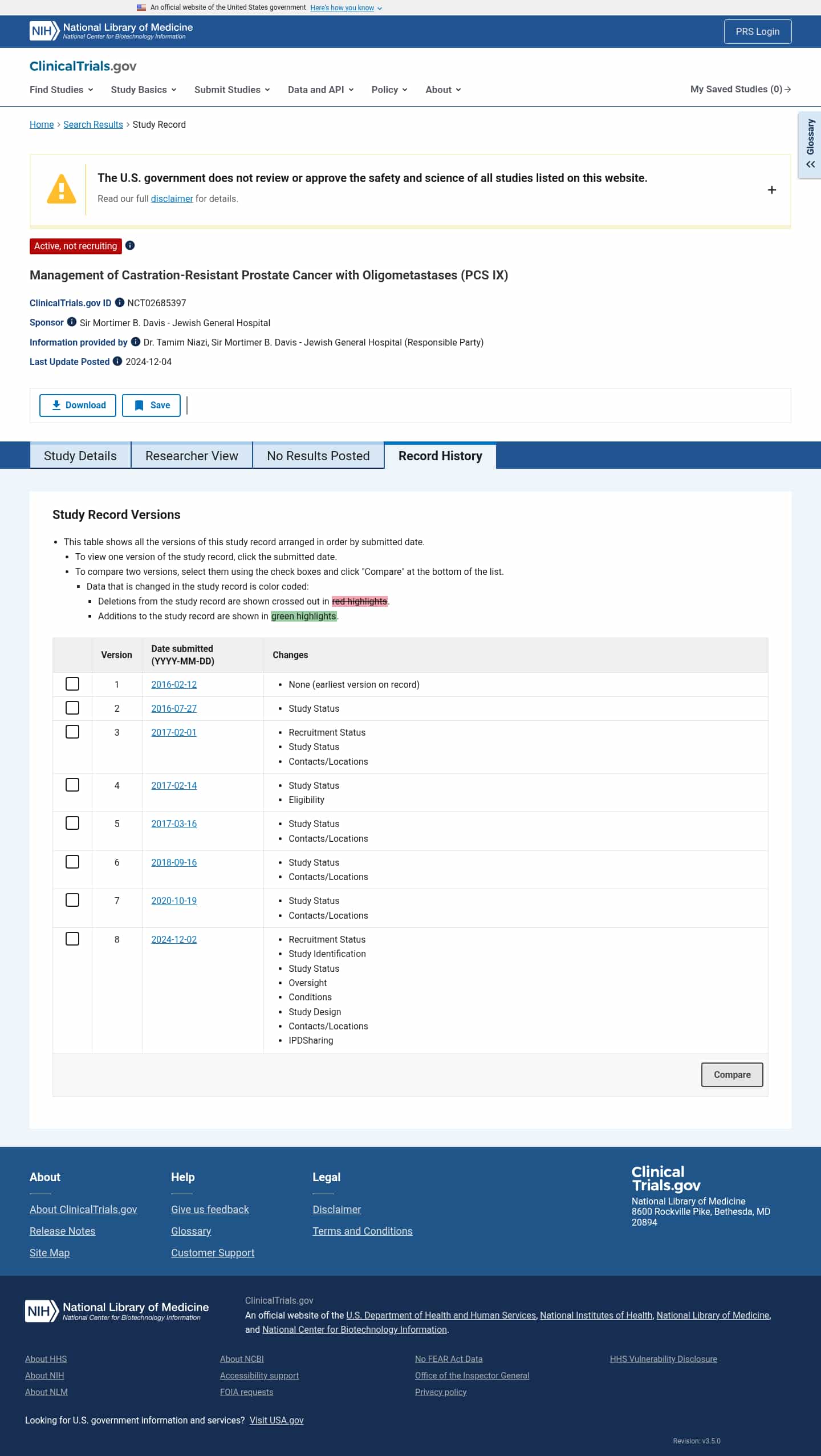 Latest website image capture