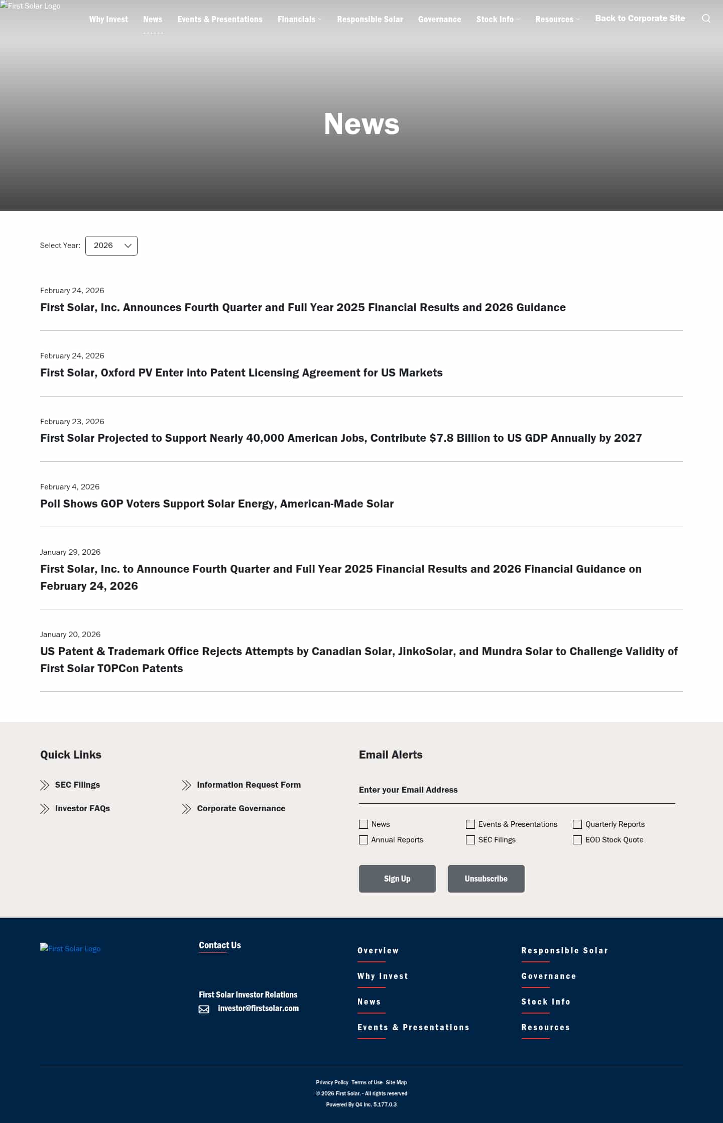 Latest website image capture