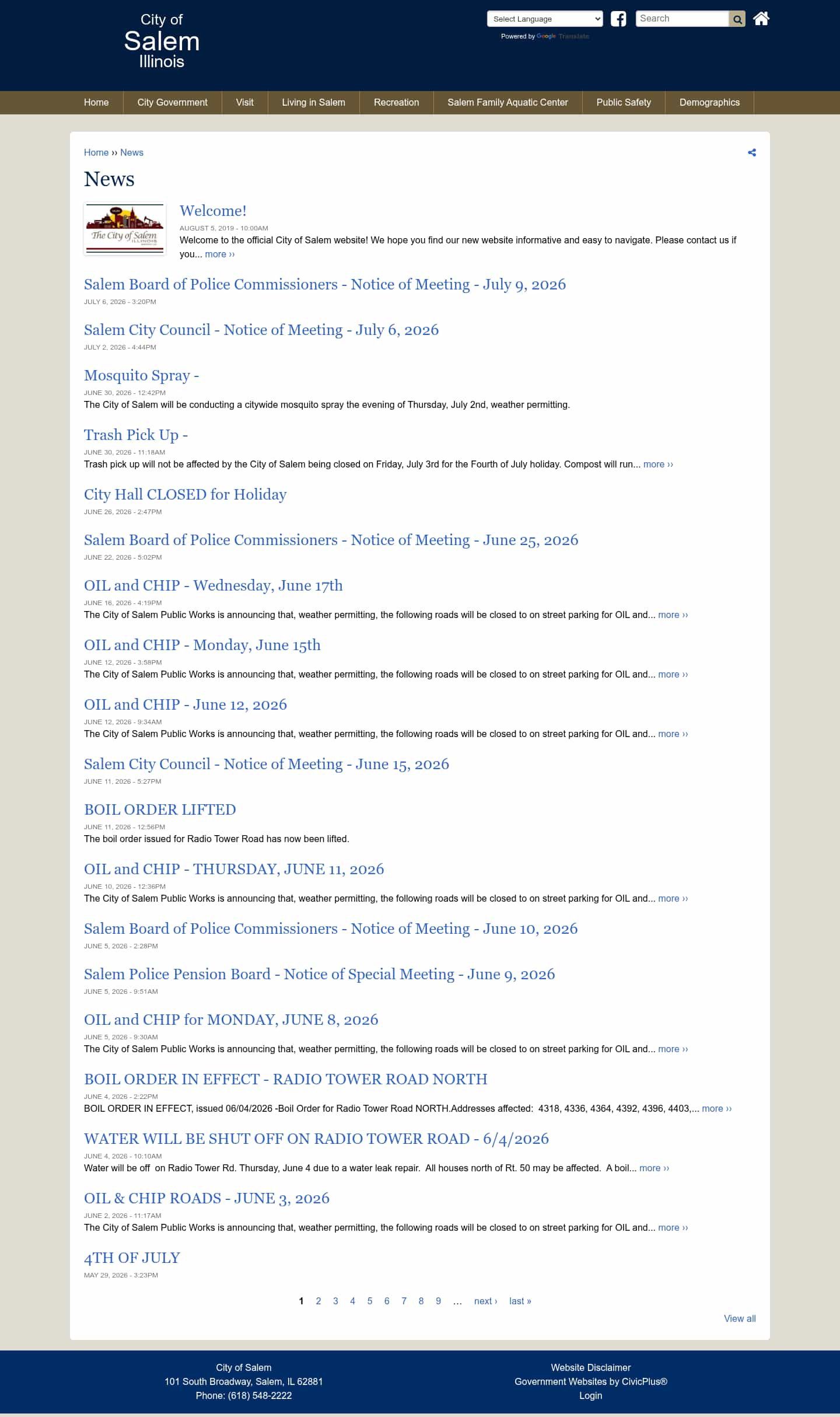 Latest website image capture