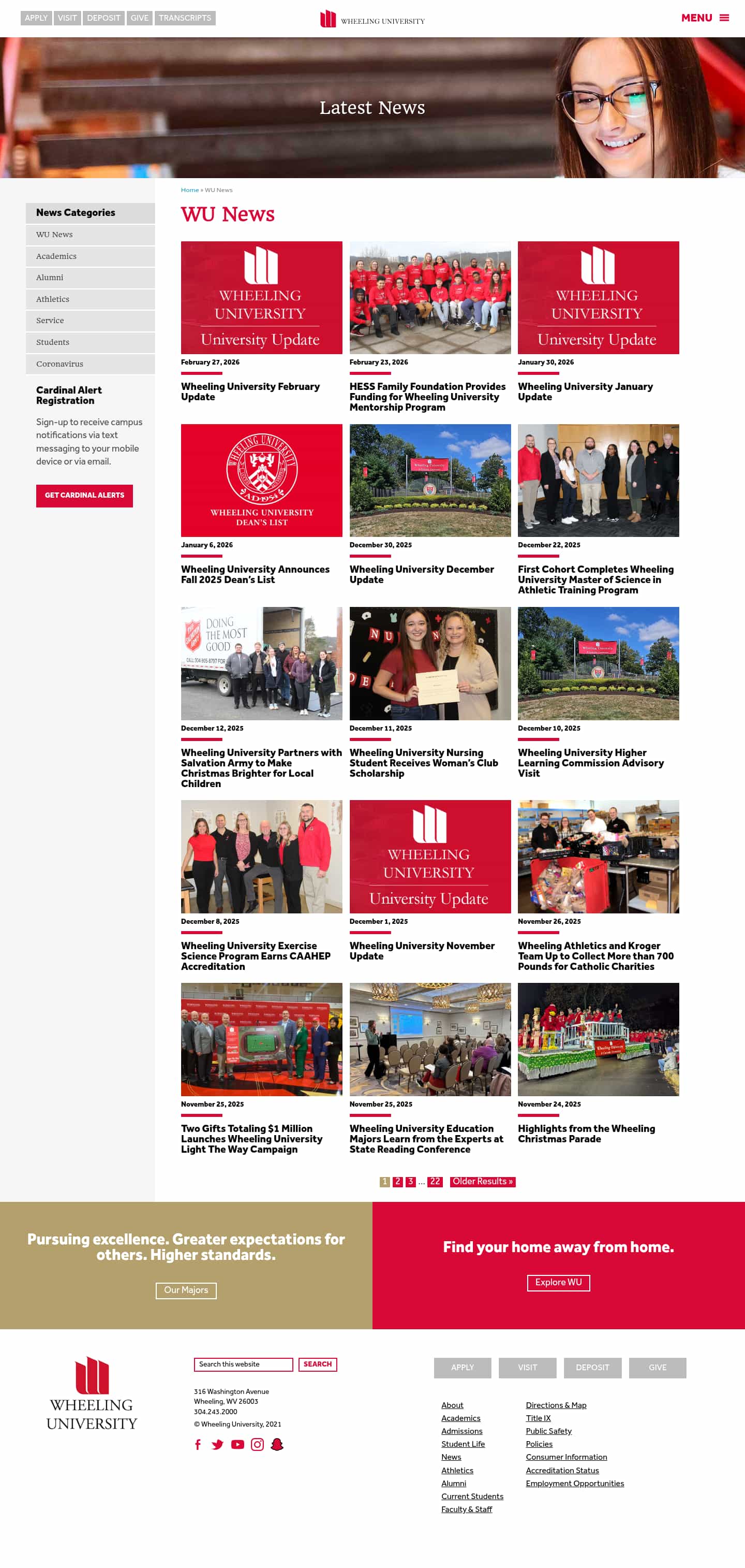 Latest website image capture