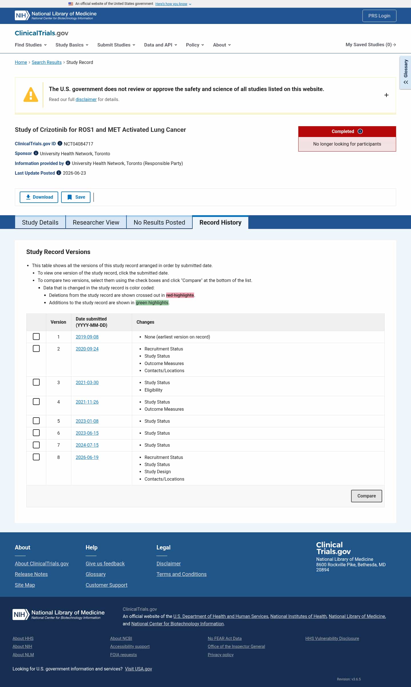 Latest website image capture