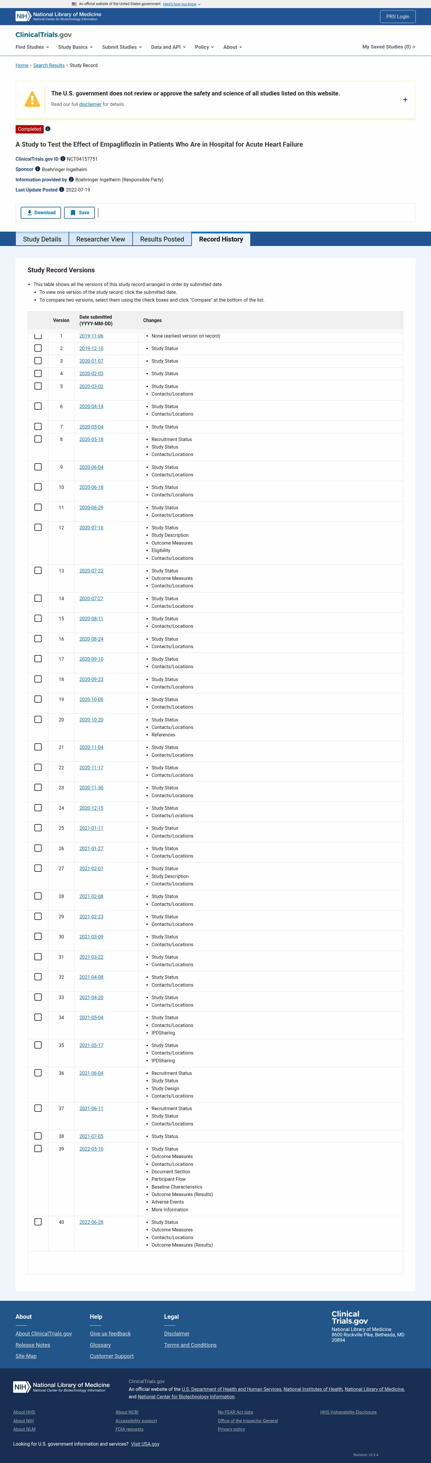 Latest website image capture