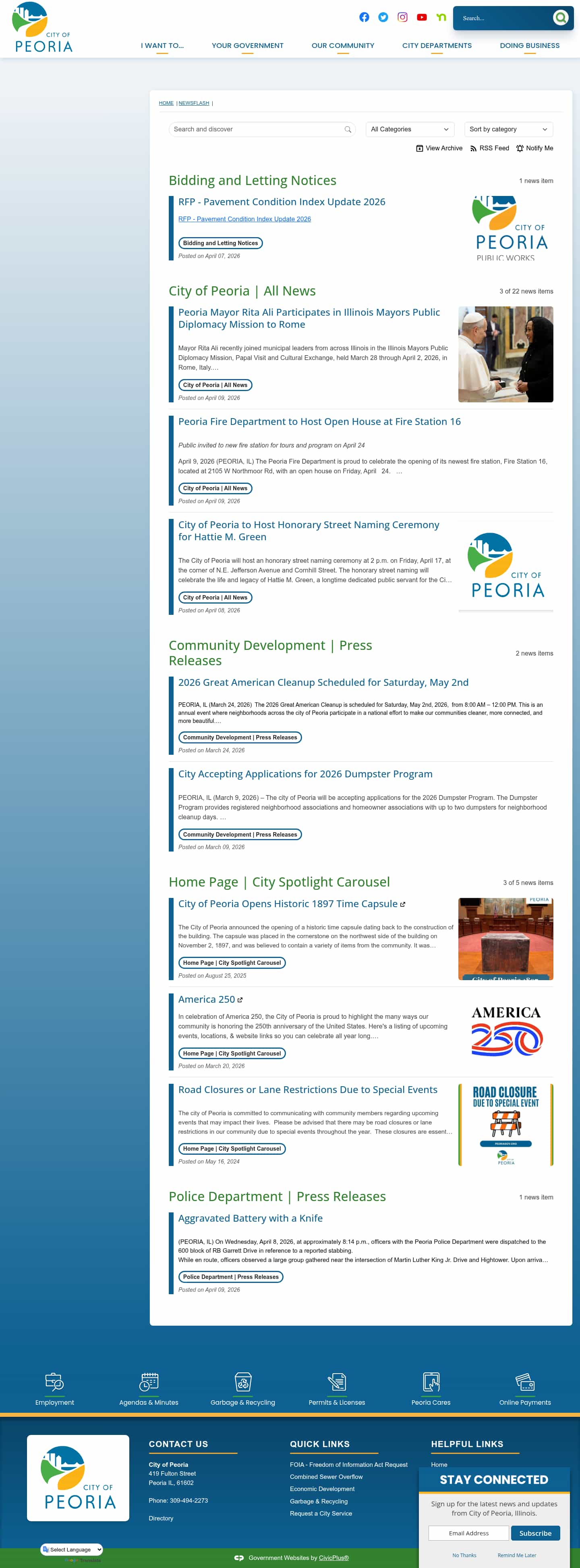 Latest website image capture