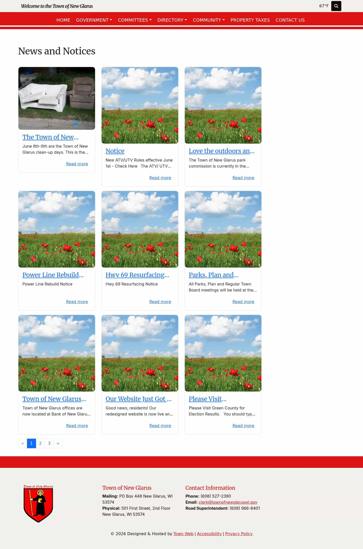 Latest website image capture