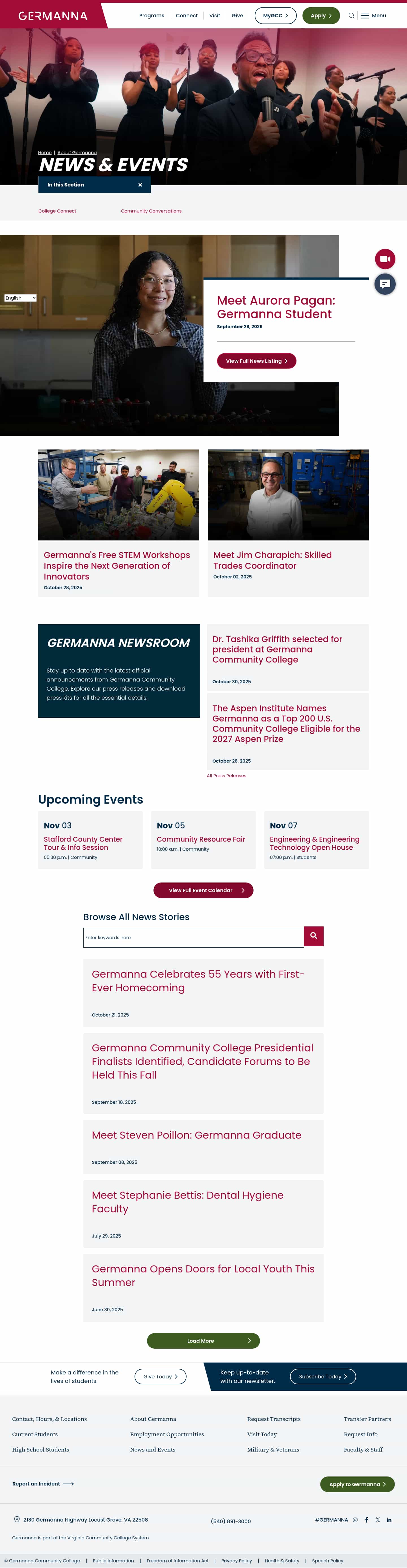 Latest website image capture