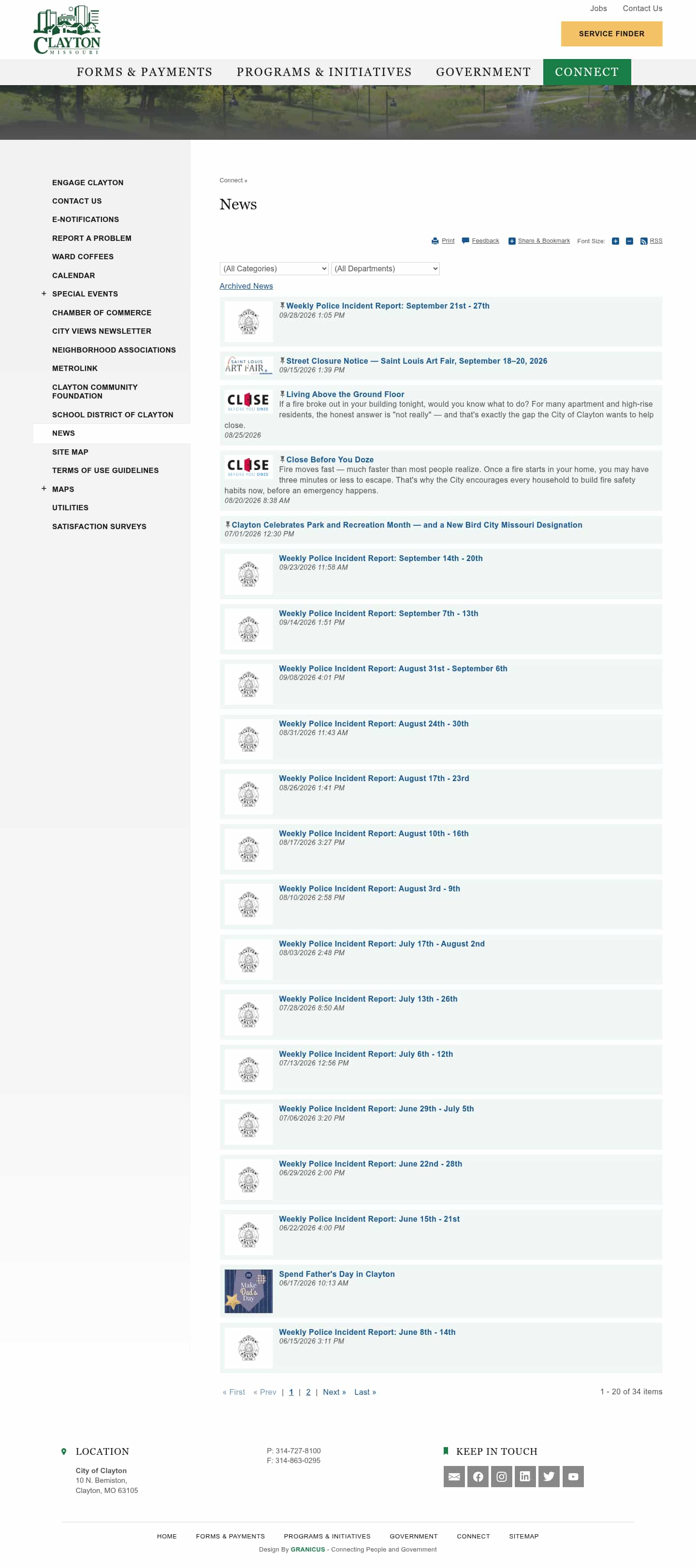 Latest website image capture