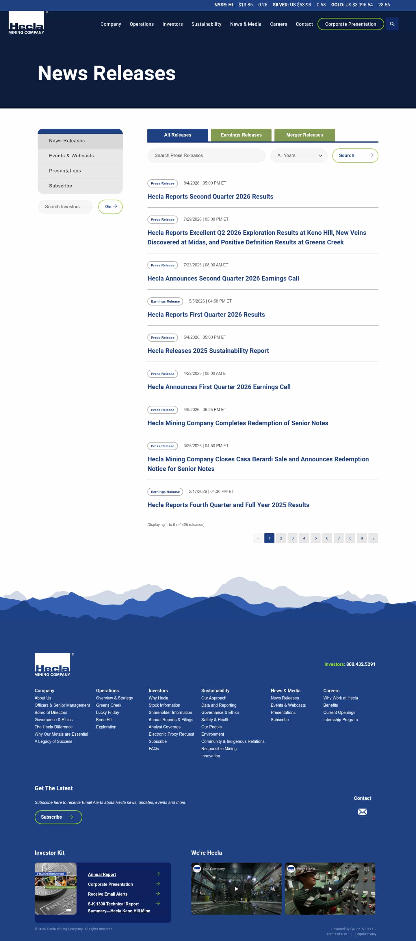 Latest website image capture