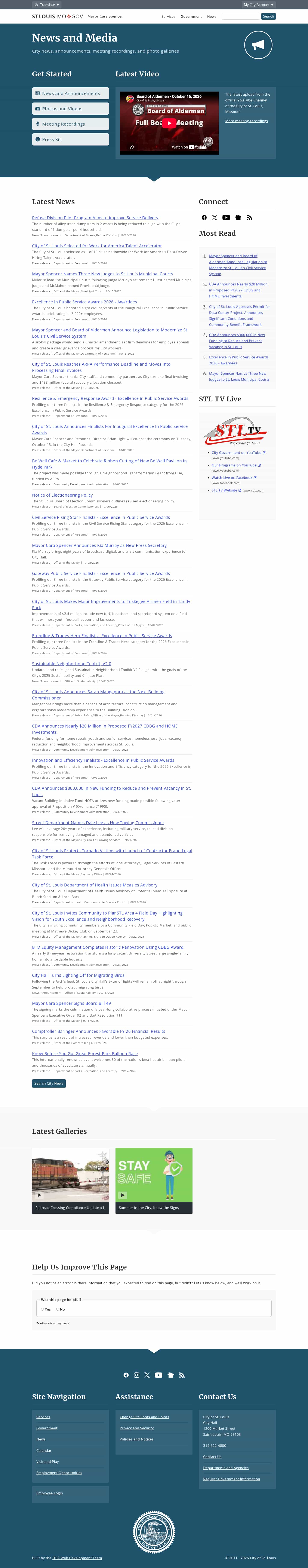 Latest website image capture