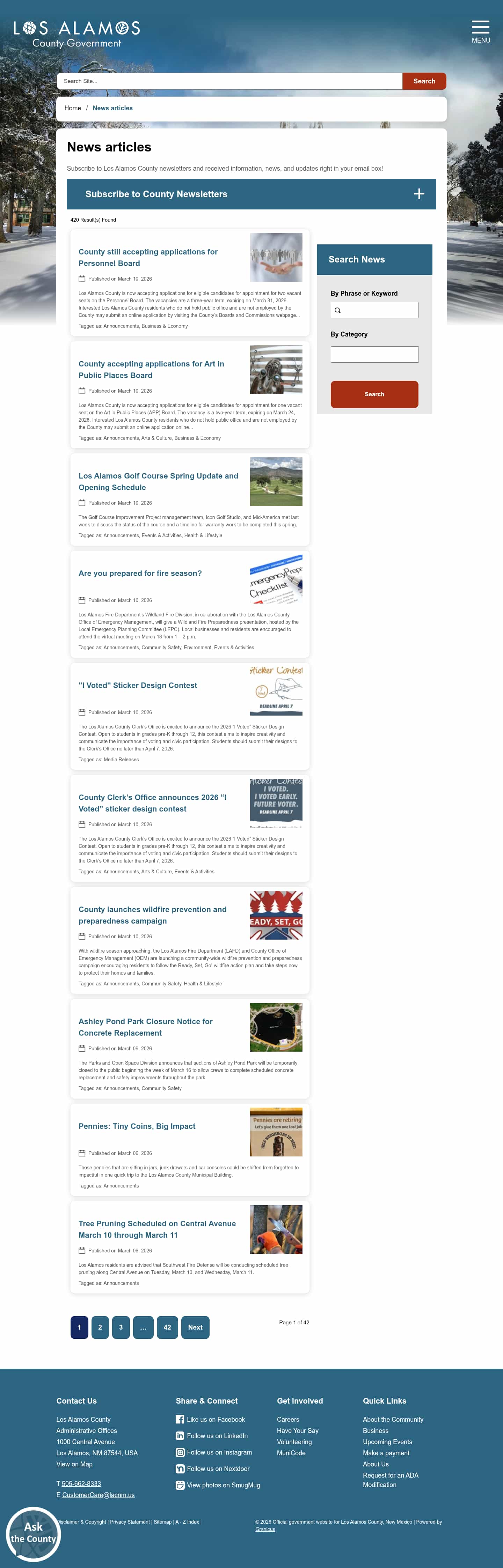 Latest website image capture