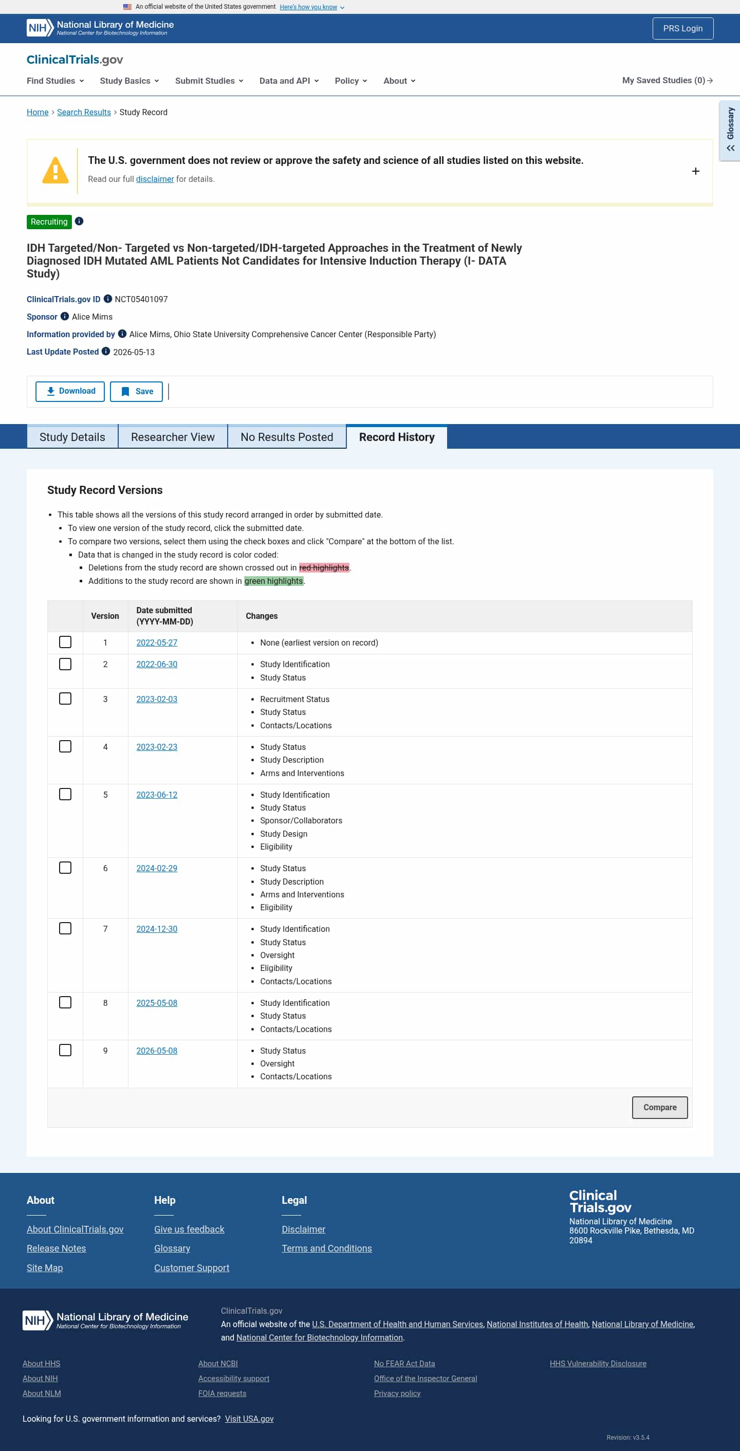 Latest website image capture