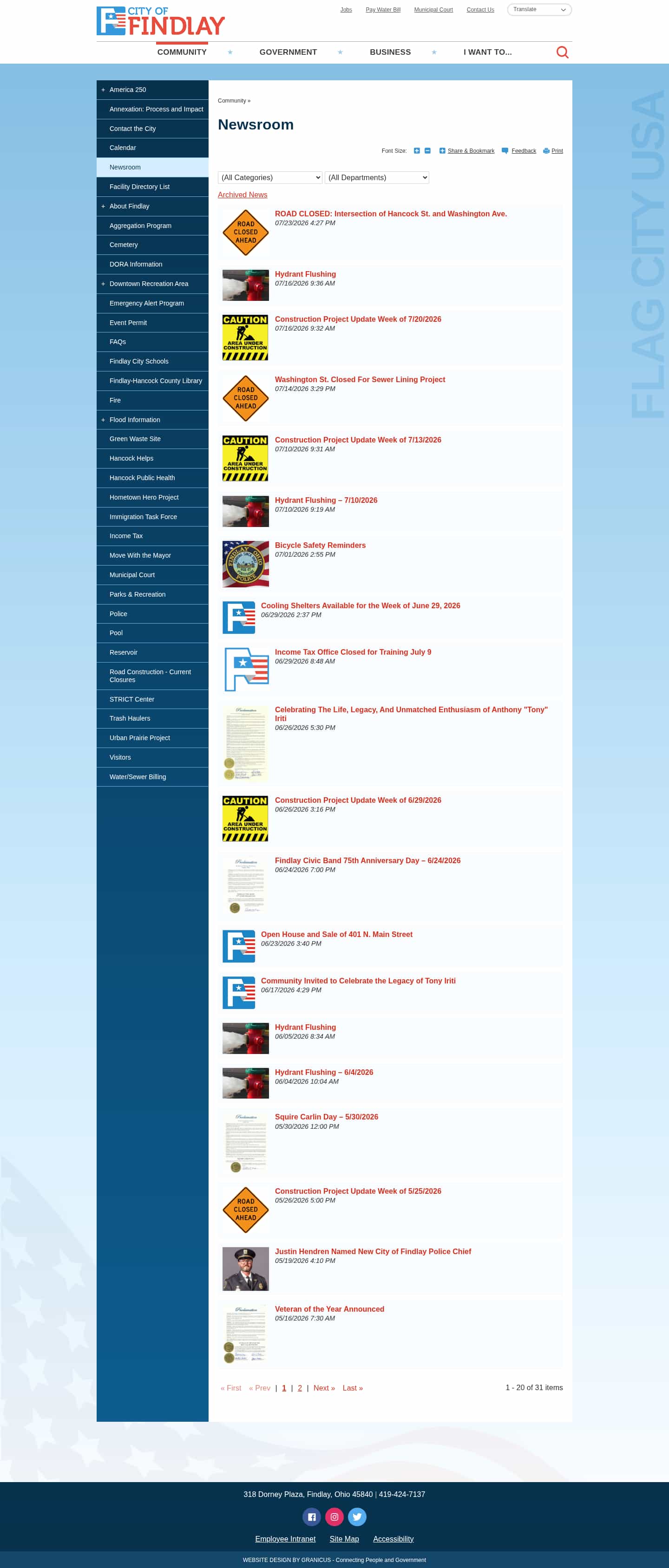 Latest website image capture