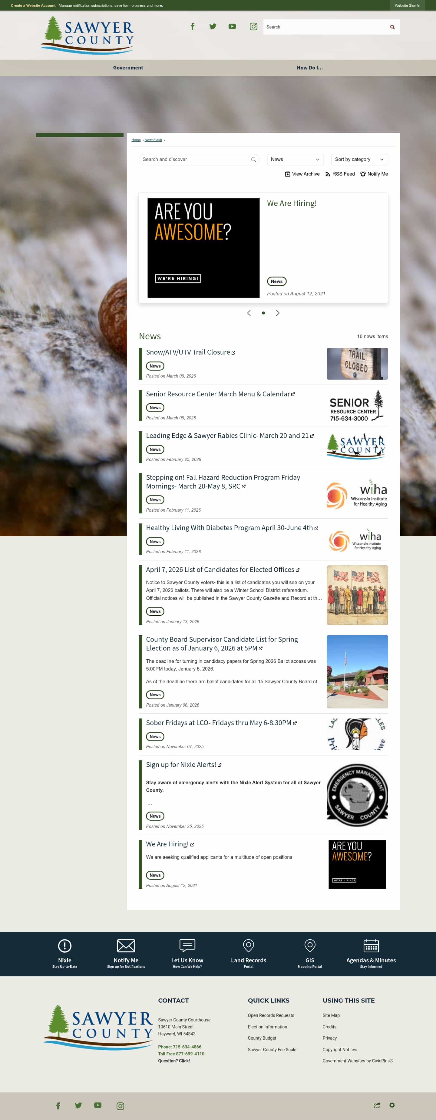 Latest website image capture