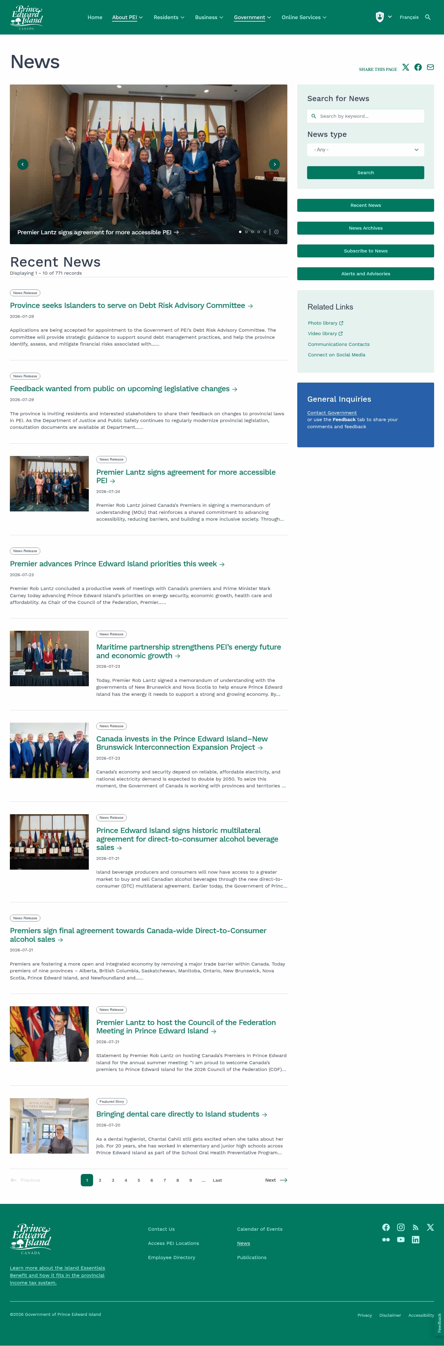 Latest website image capture