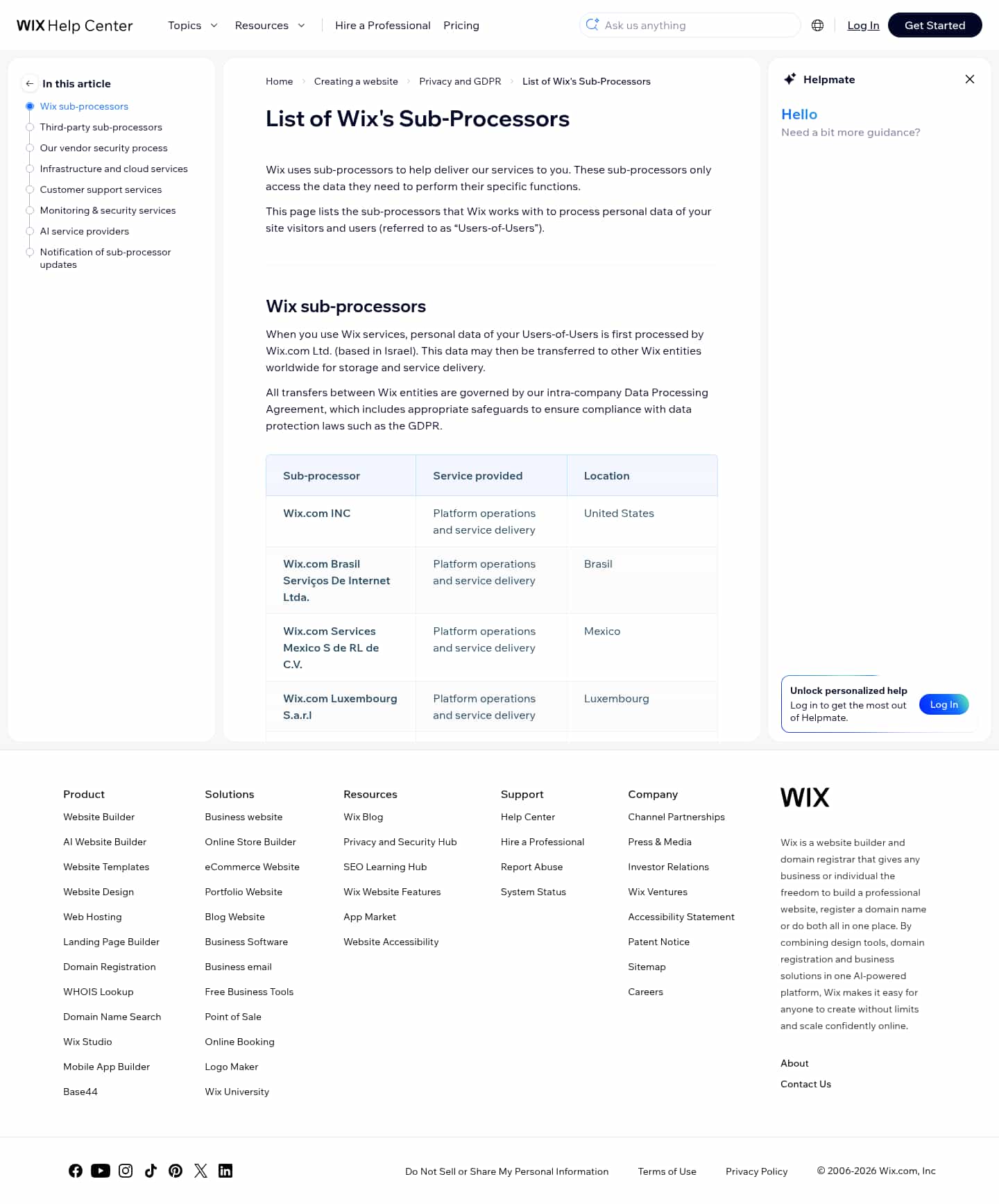 Latest website image capture