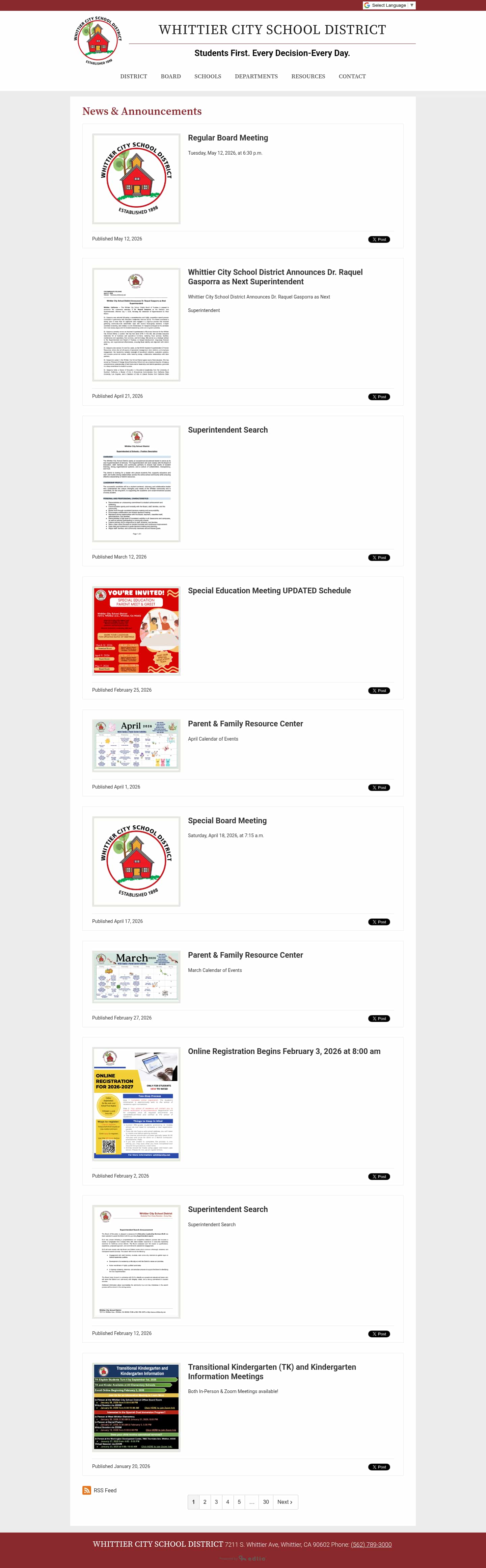 Latest website image capture