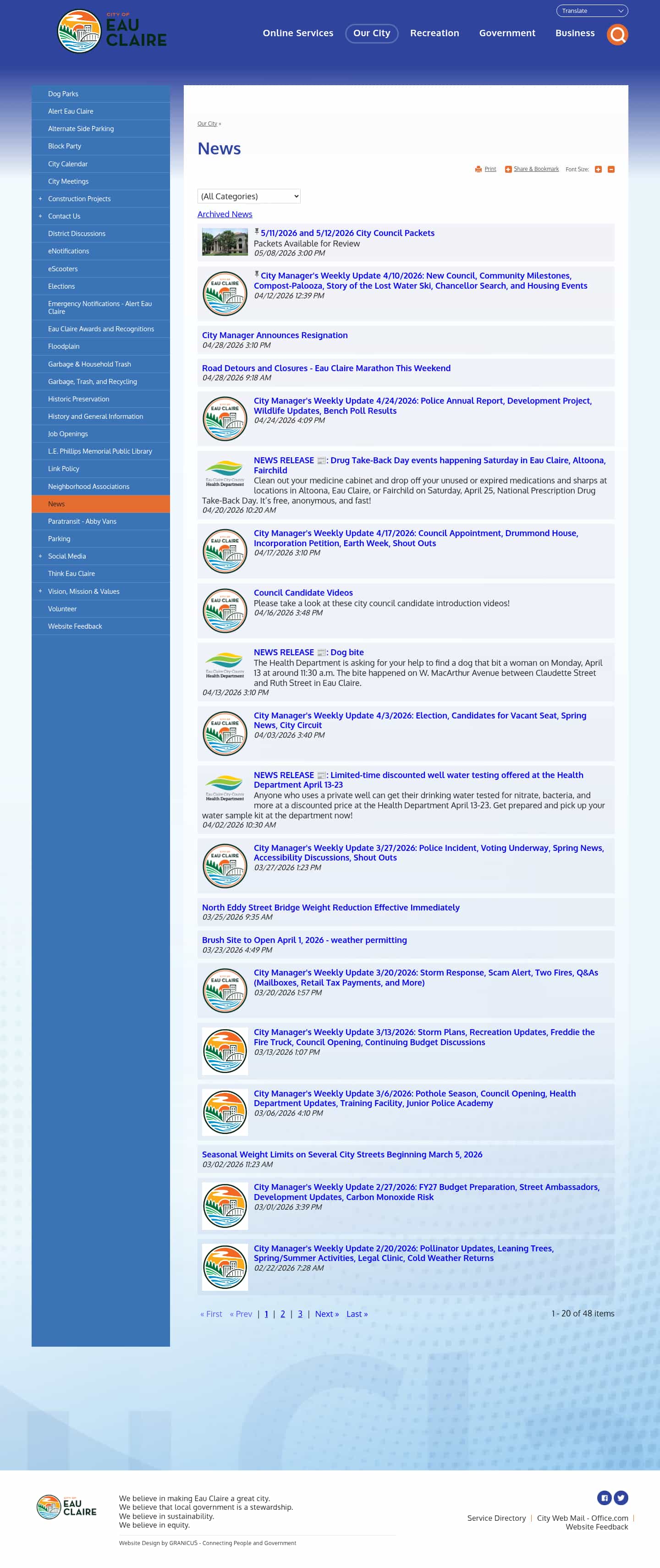 Latest website image capture