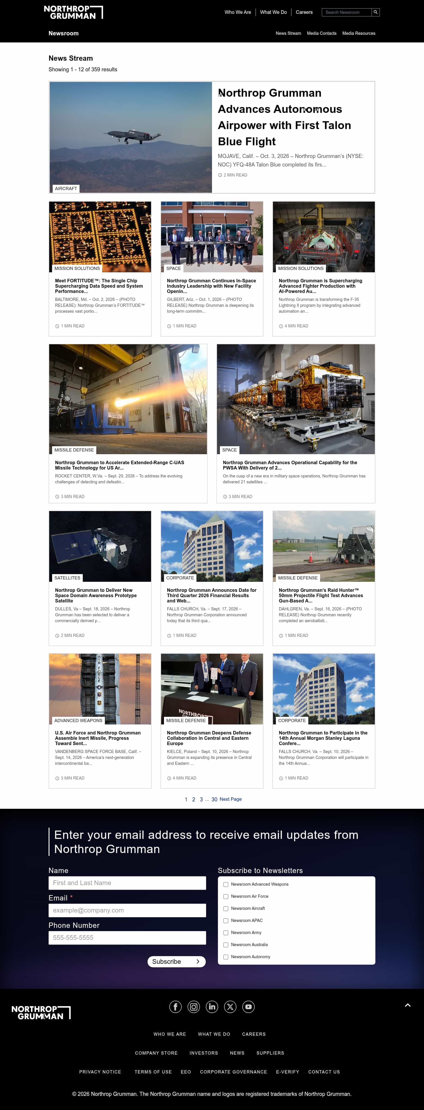 Latest website image capture